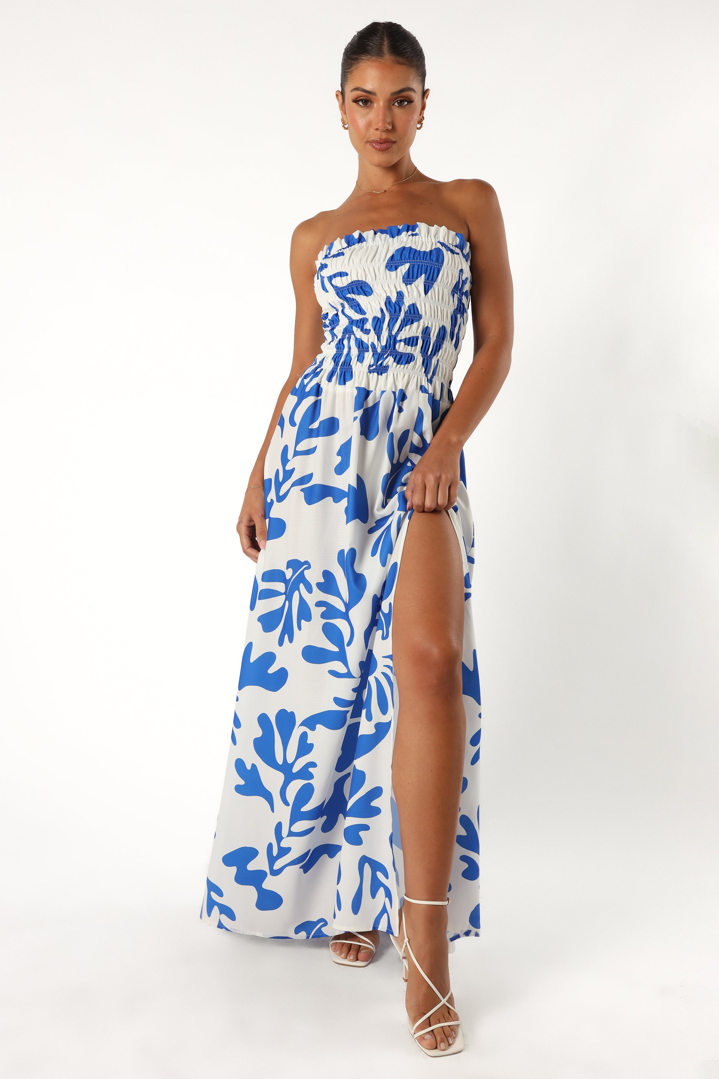 Mikaela Maxi Dress - Botanica Print-Aur Fashion