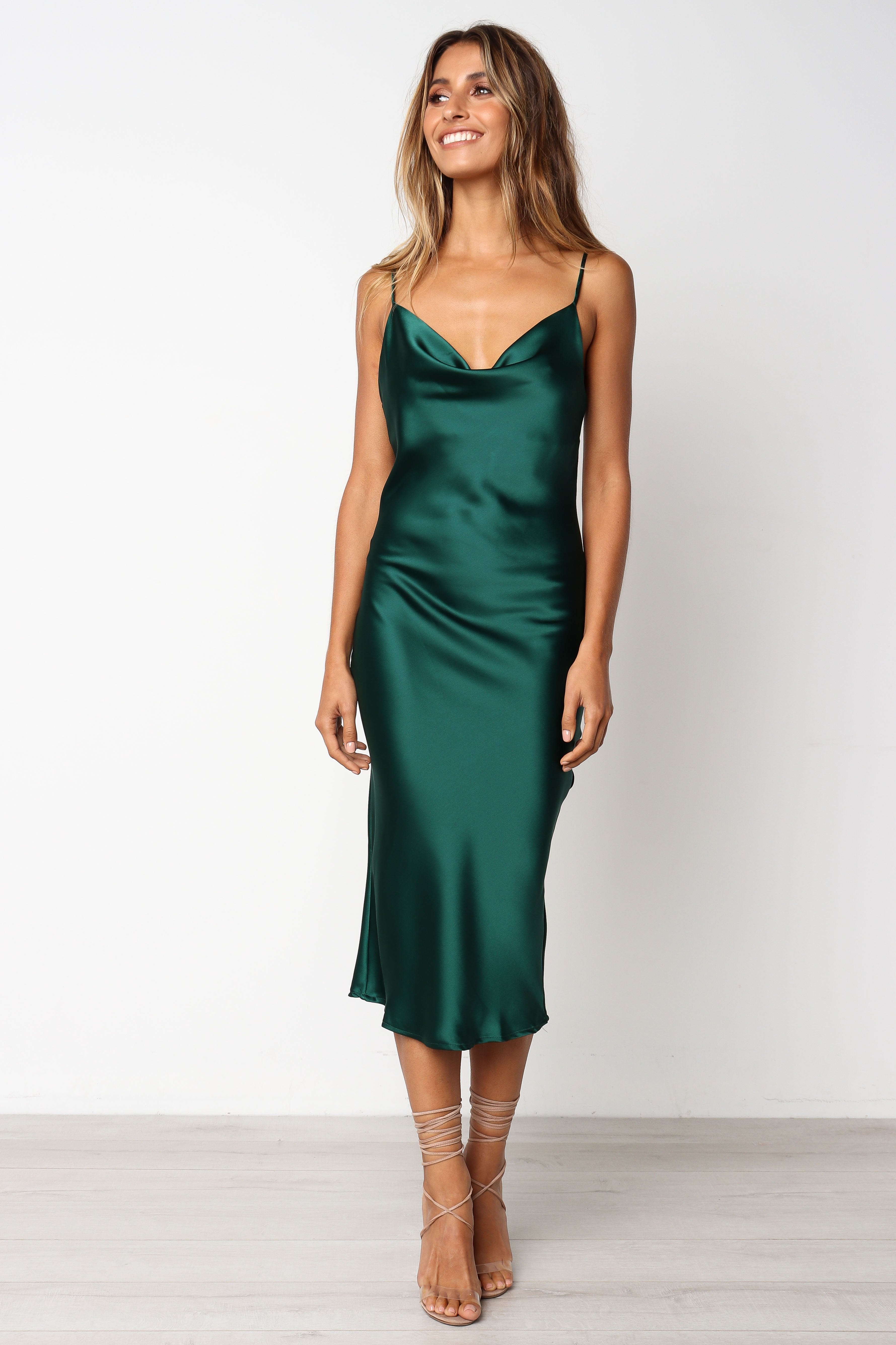 Persia Dress - Green-Aur Fashion