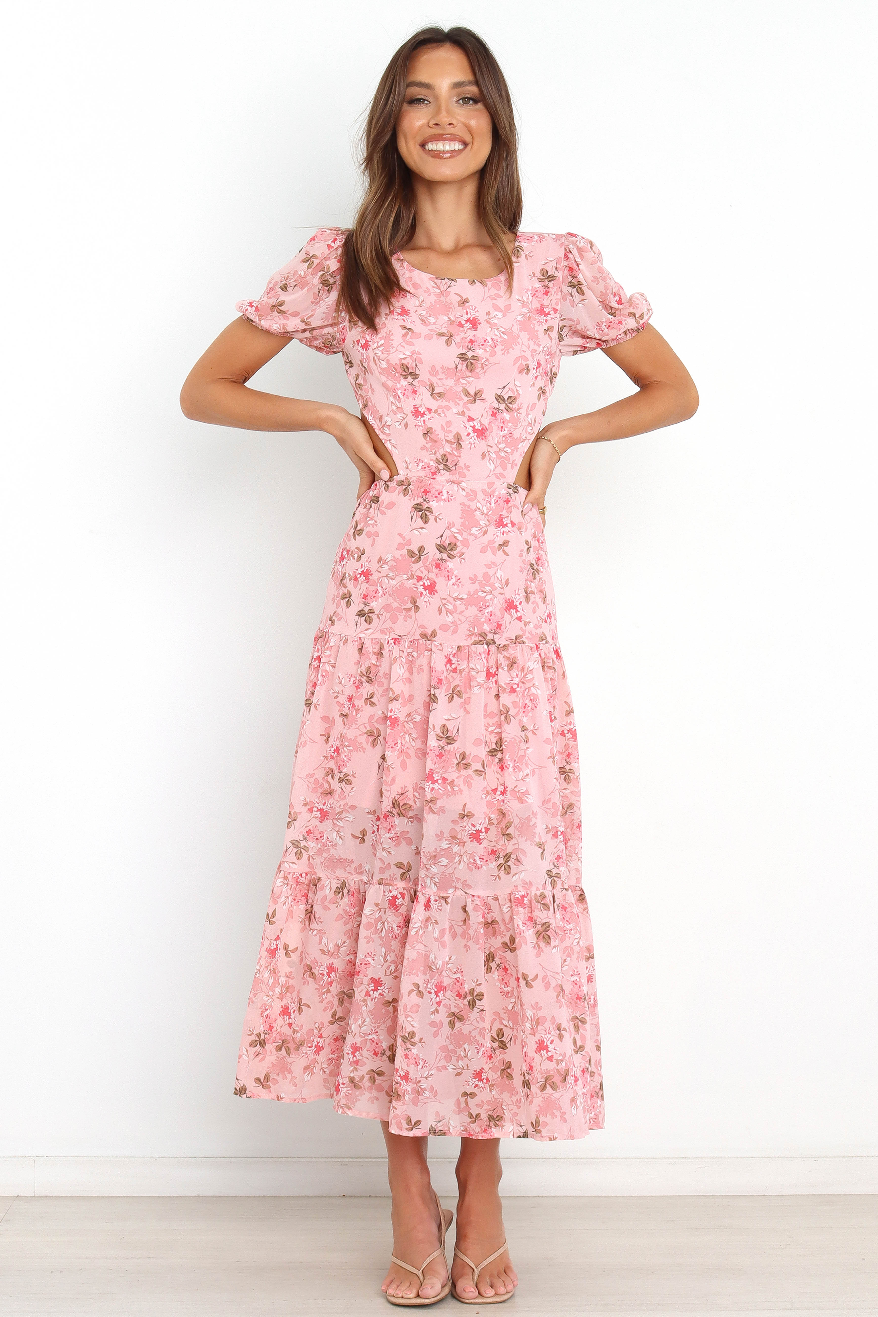 Reece Dress - Pink-Aur Fashion