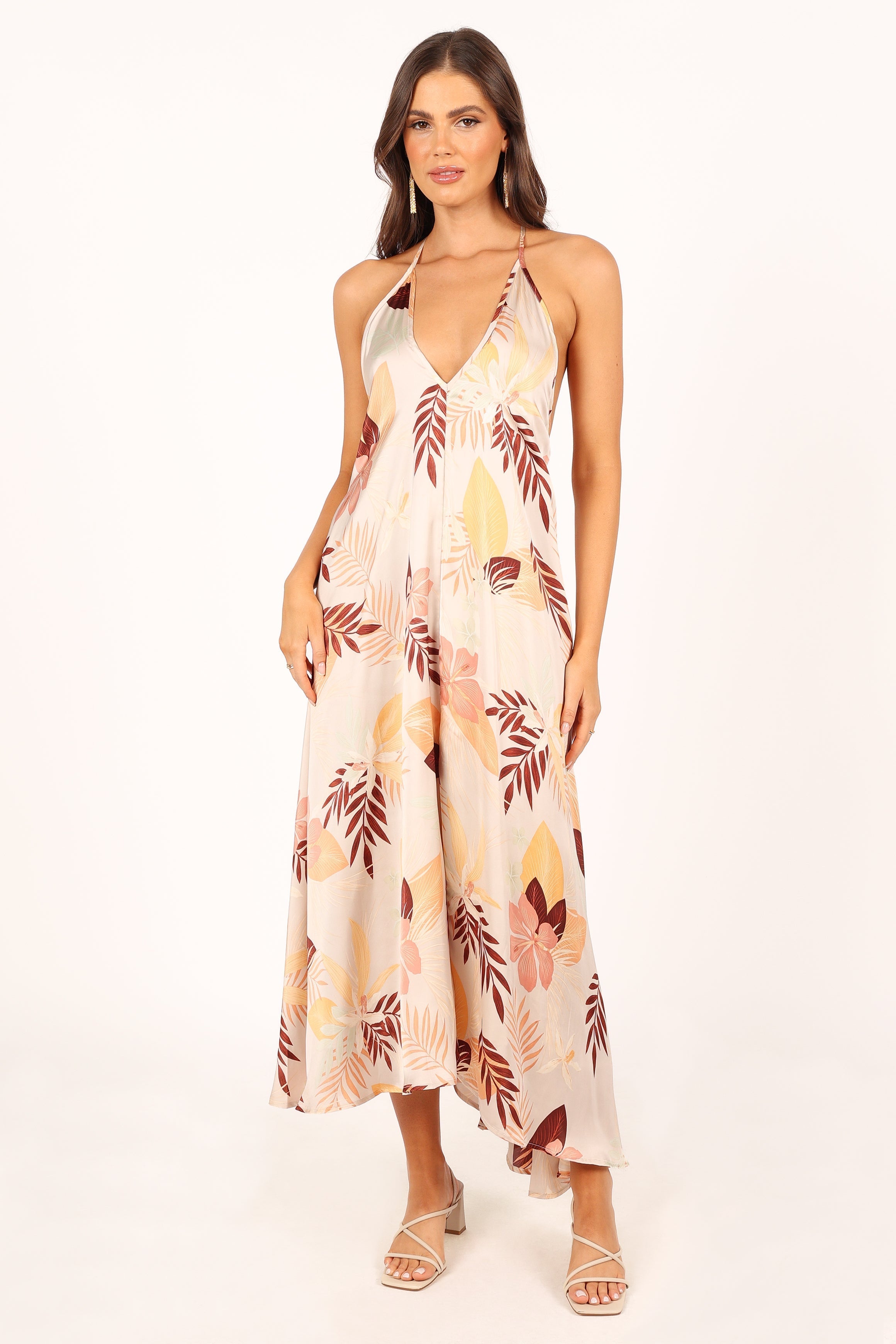 Rita Midi Dress - Multi-Aur Fashion