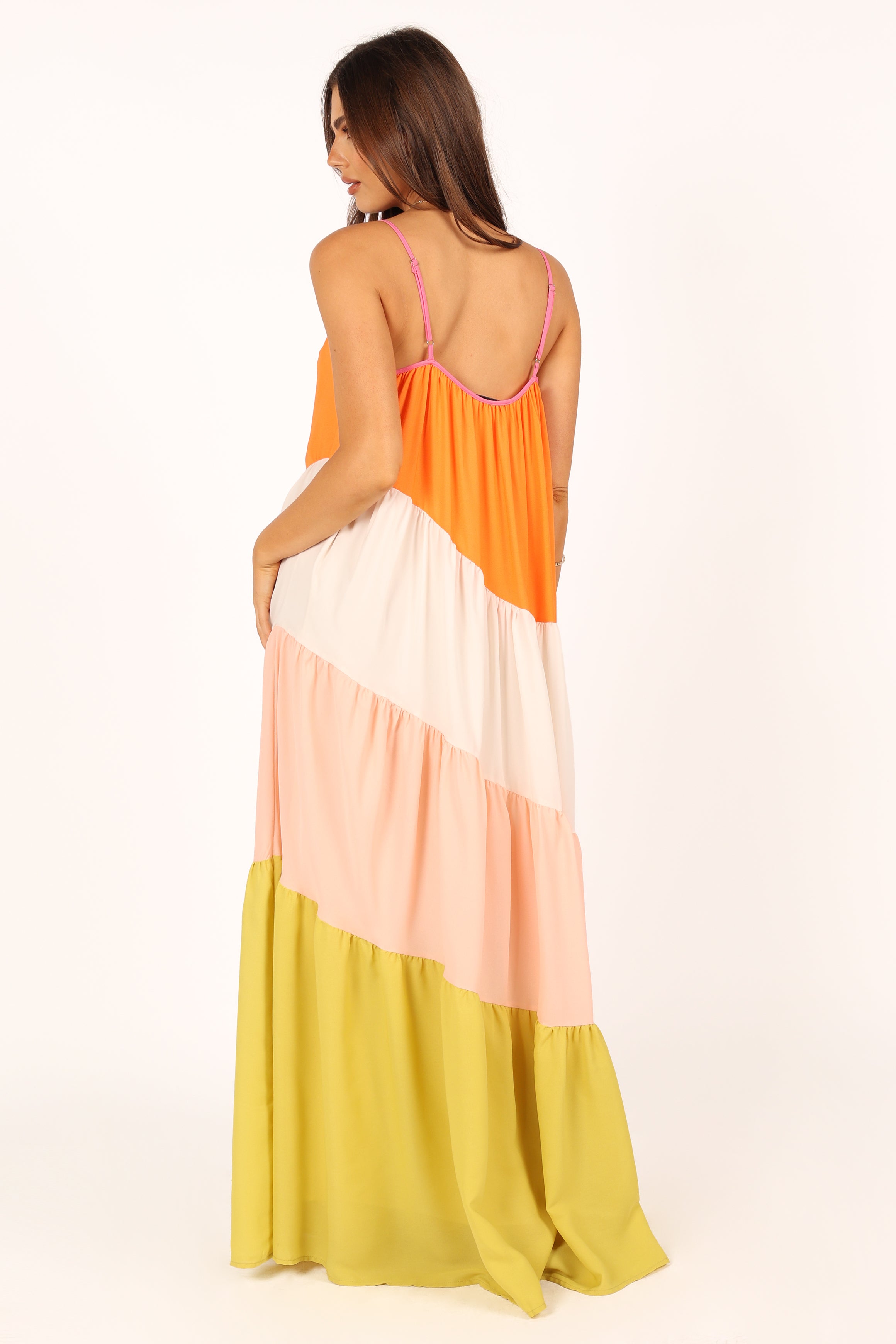 Tallulah Tiered Maxi Dress - Multi-Aur Fashion