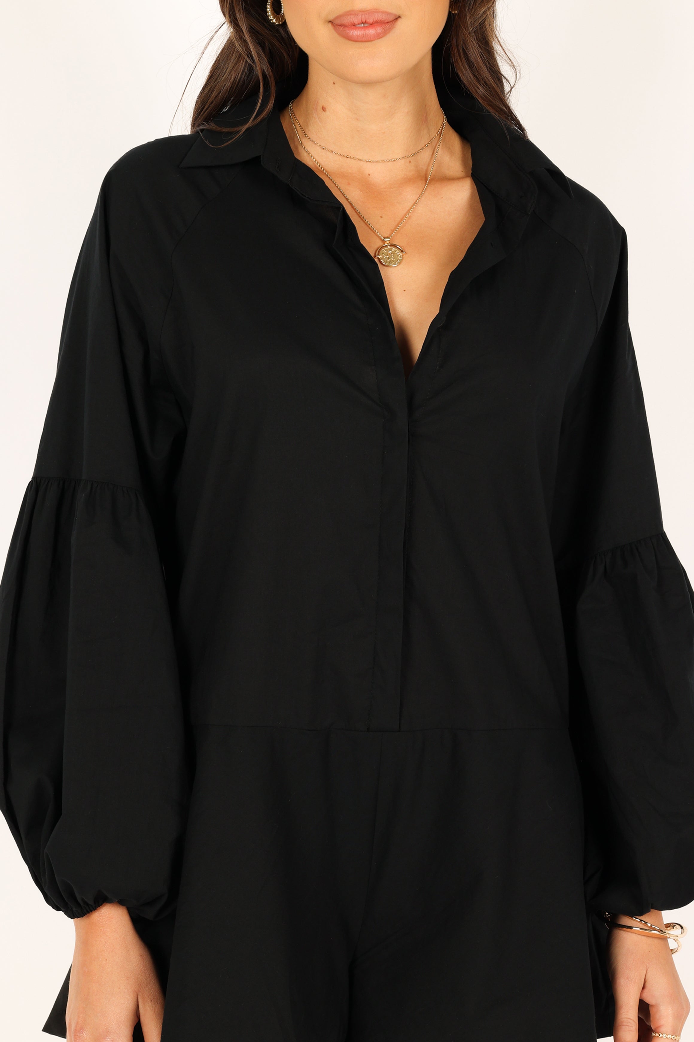 Elsa Romper - Black-Aur Fashion