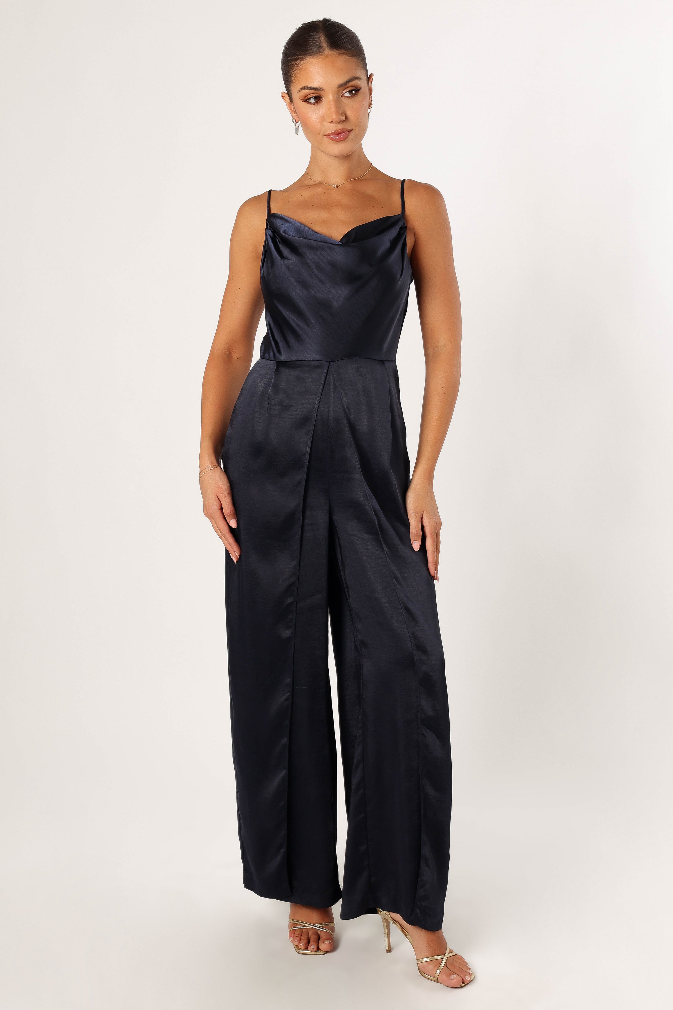 Henry Jumpsuit - Navy-Aur Fashion