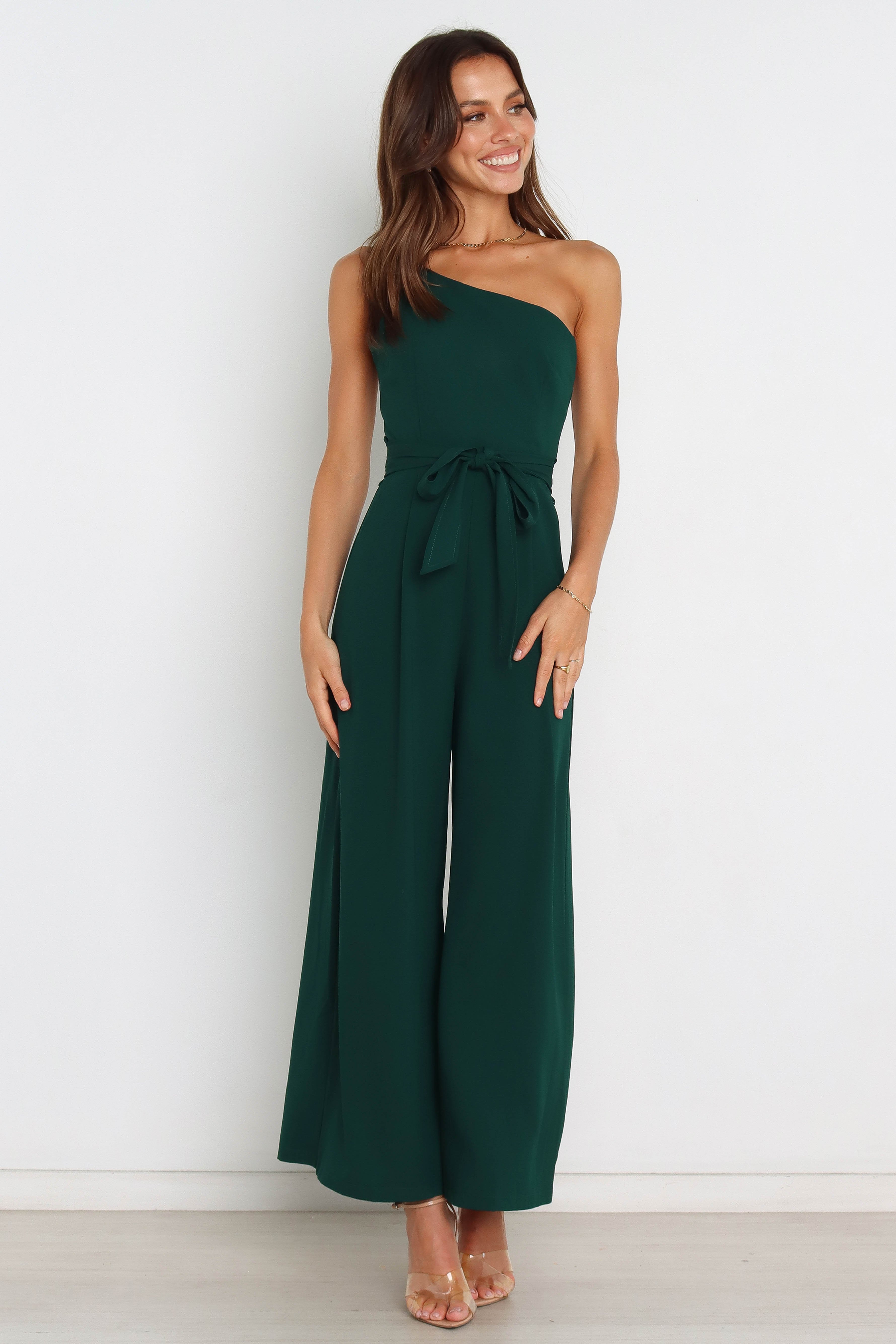 Leyton Jumpsuit - Emerald-Aur Fashion
