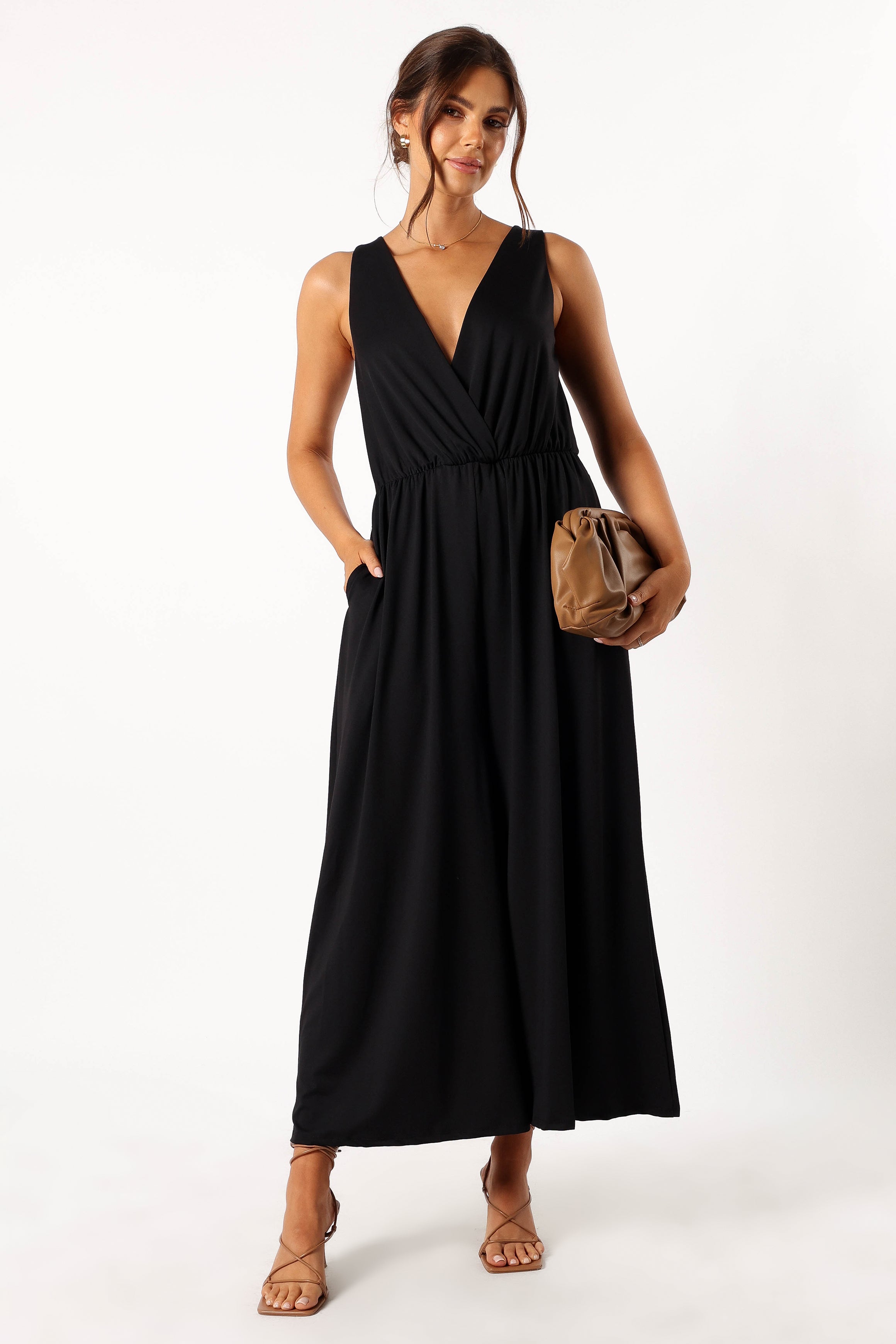 Miya Jumpsuit - Black-Aur Fashion