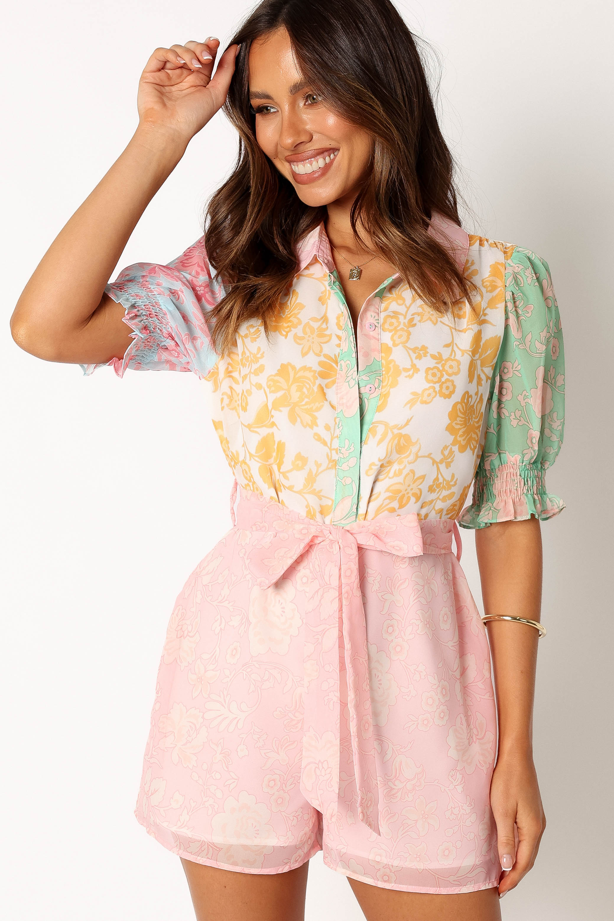 Polly Romper - Multi-Aur Fashion