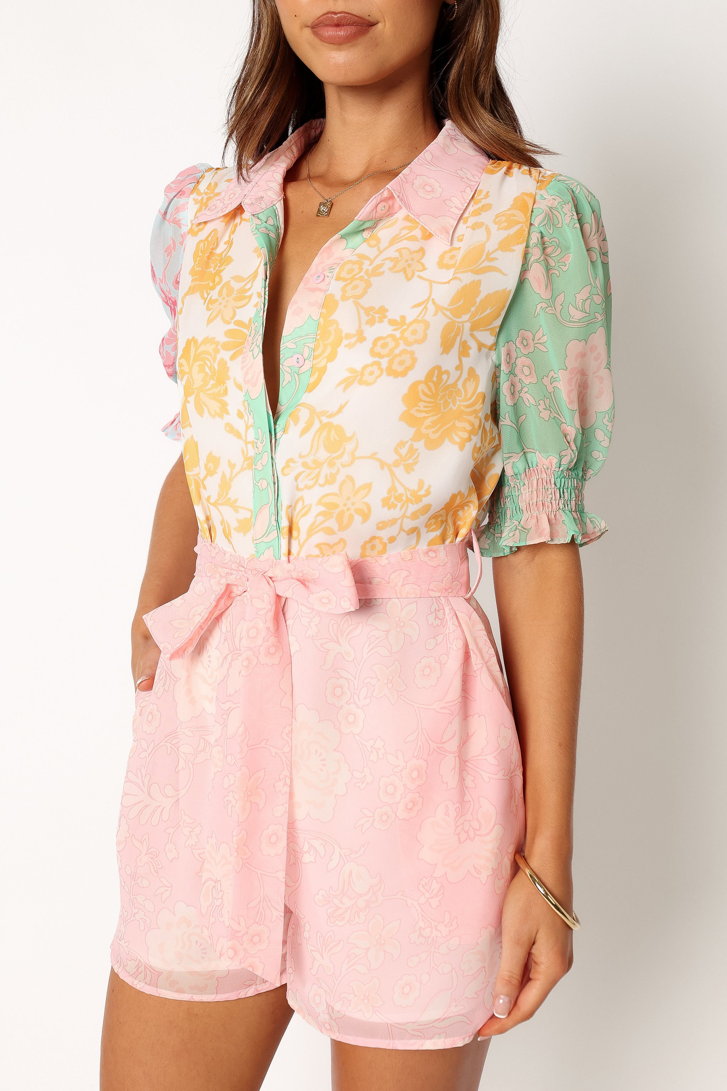 Polly Romper - Multi-Aur Fashion