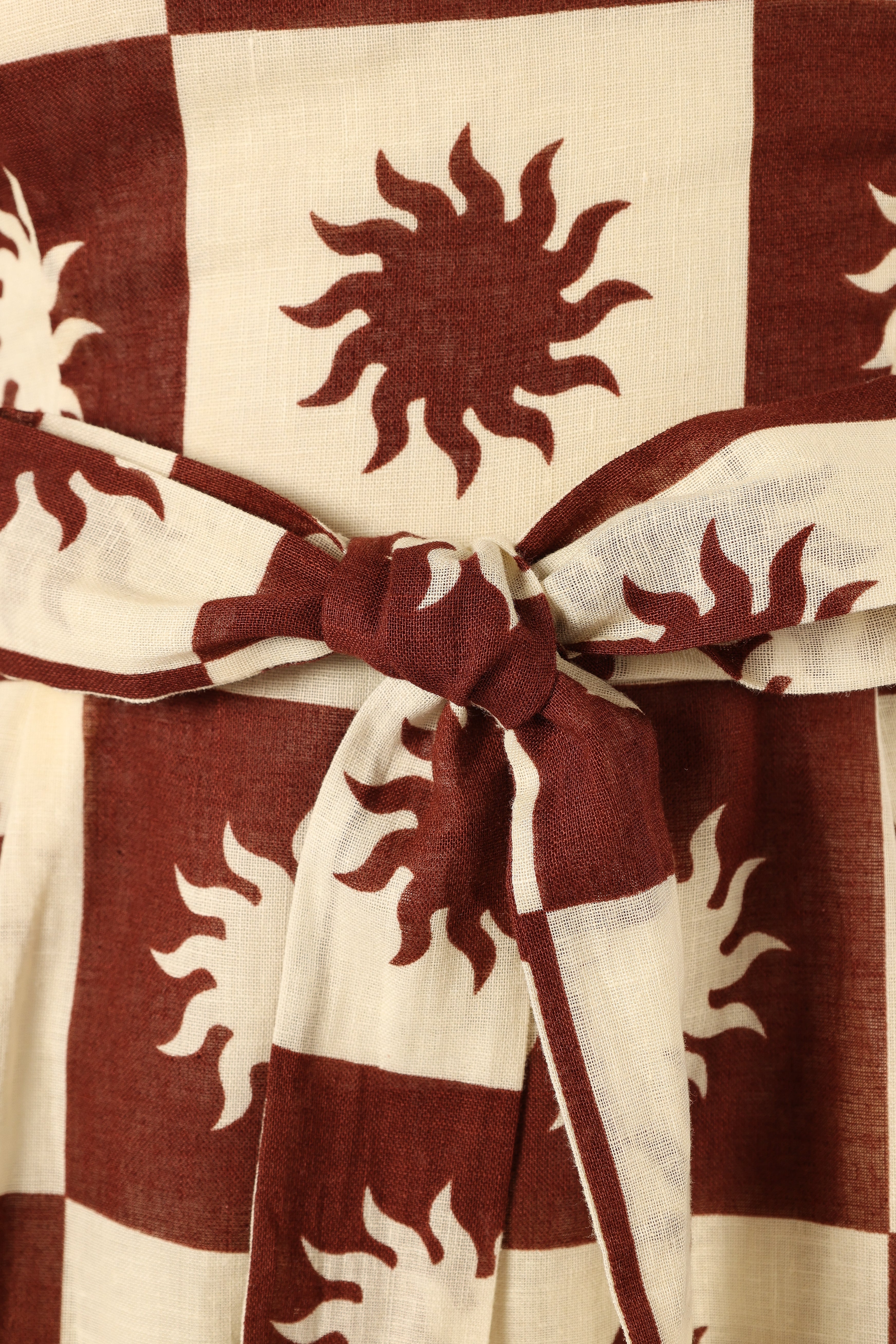 Sofie Strapless Romper - Brown Cream-Aur Fashion