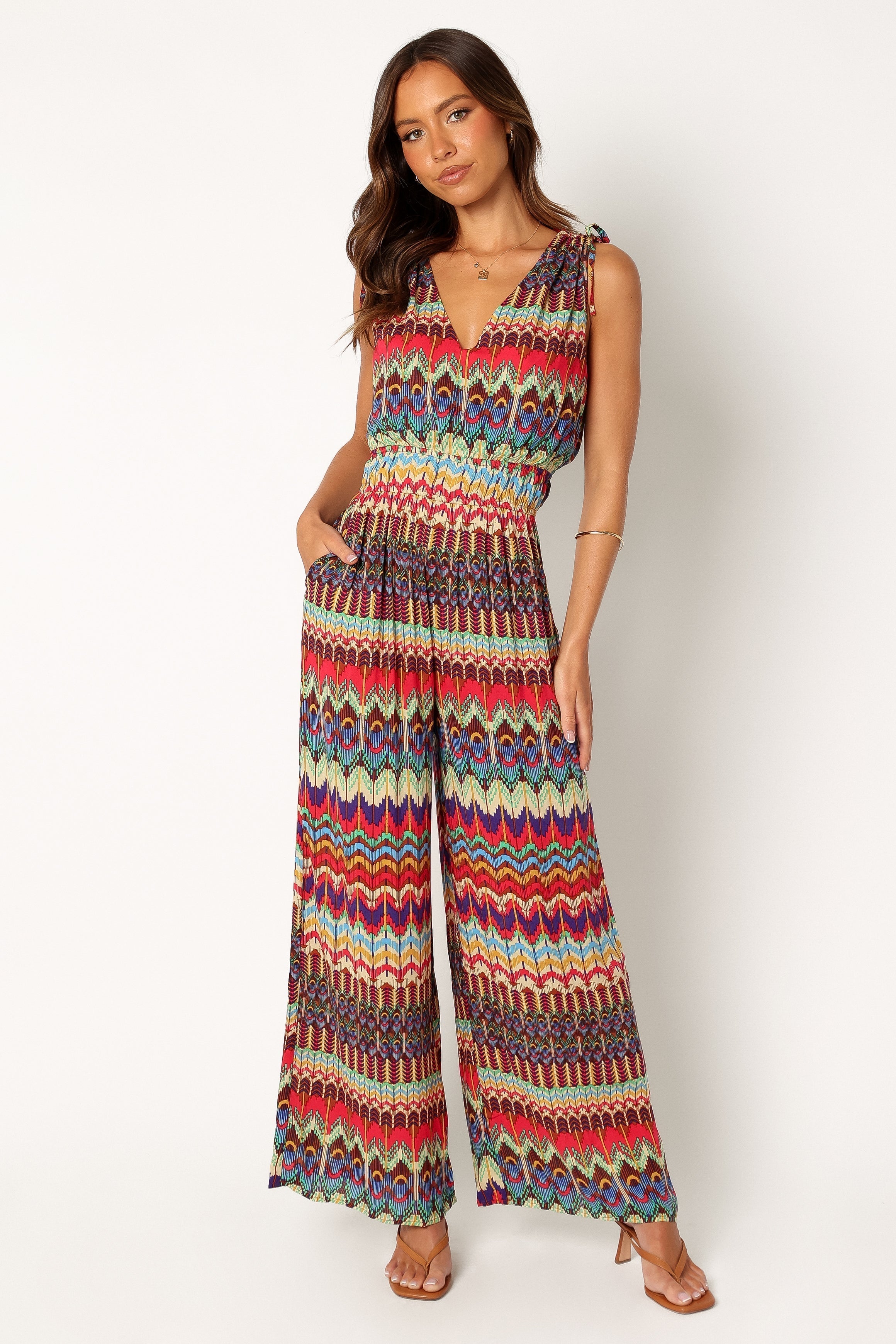 Sunset Jumpsuit - Multi-Aur Fashion