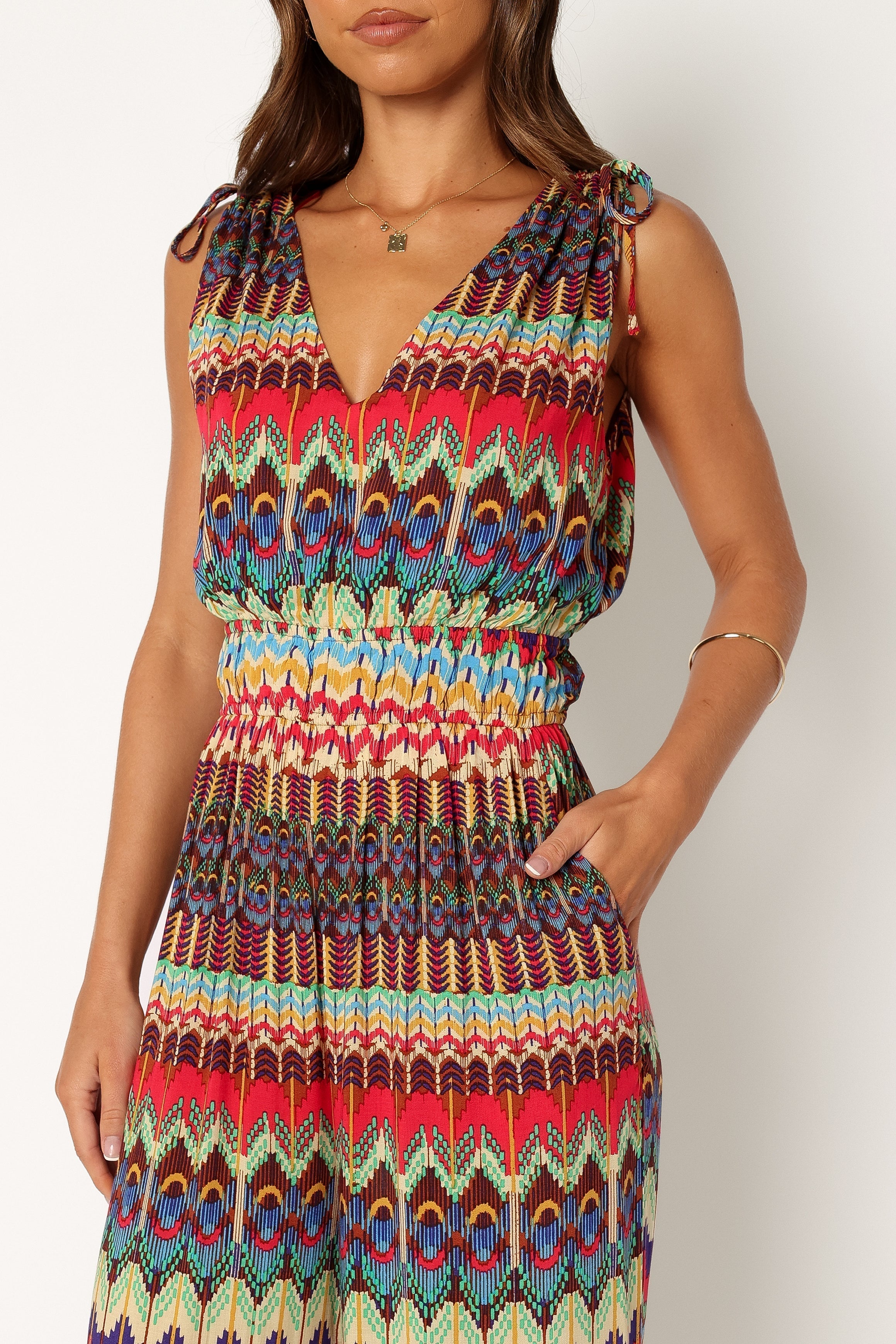 Sunset Jumpsuit - Multi-Aur Fashion