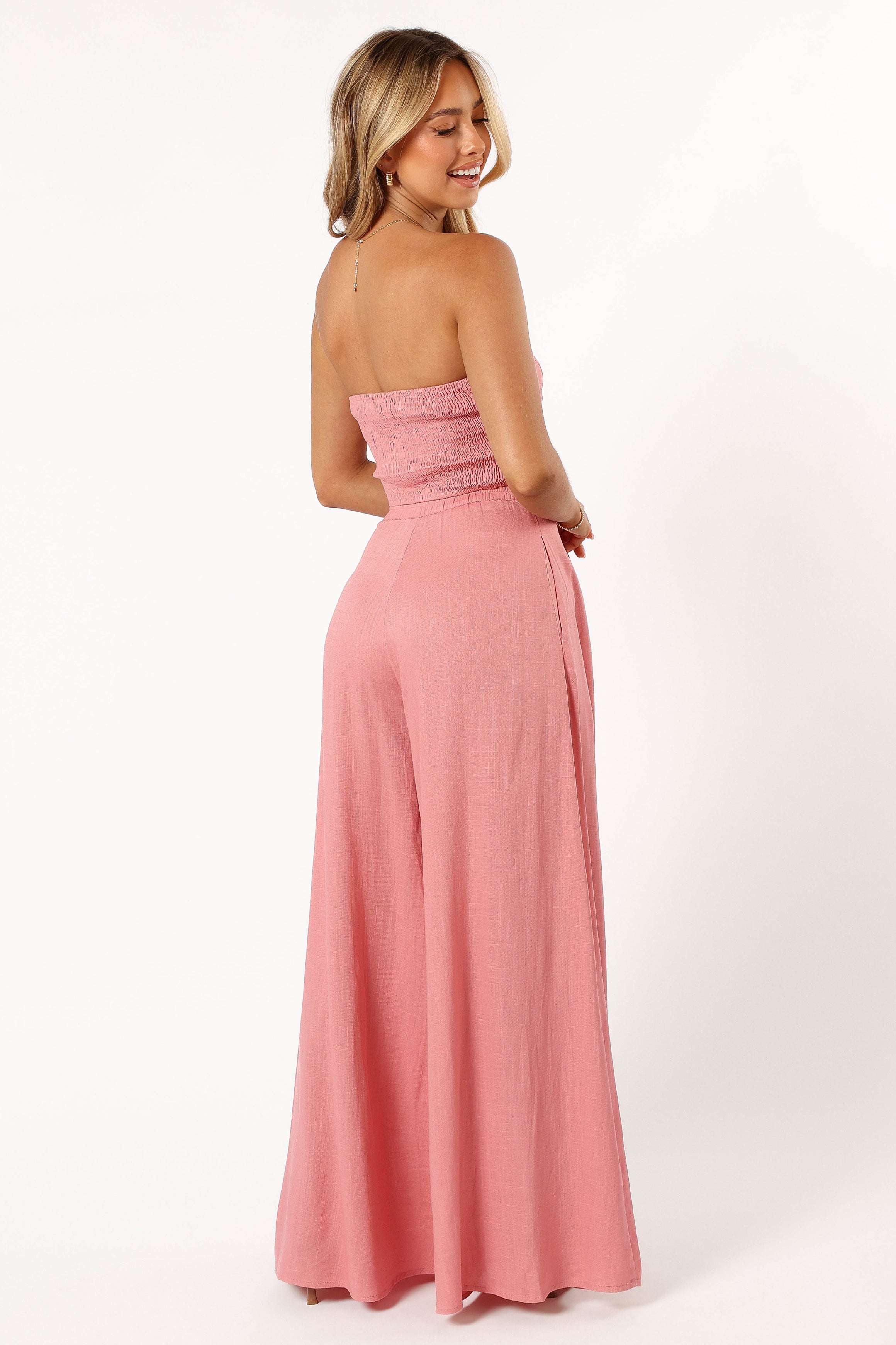 Alexandra Pant Set - Pink-Aur Fashion