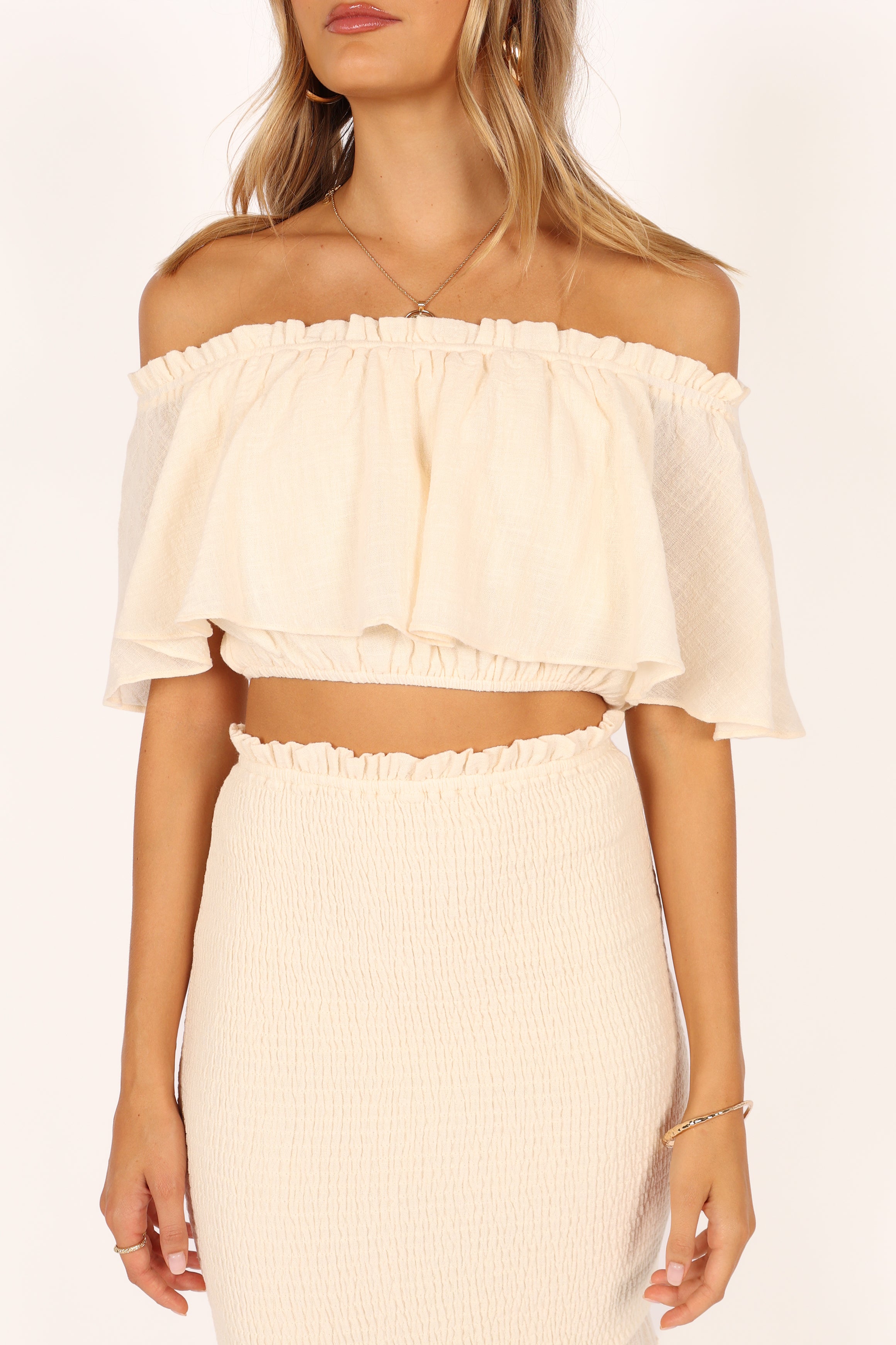 Barbara Set - Cream-Aur Fashion