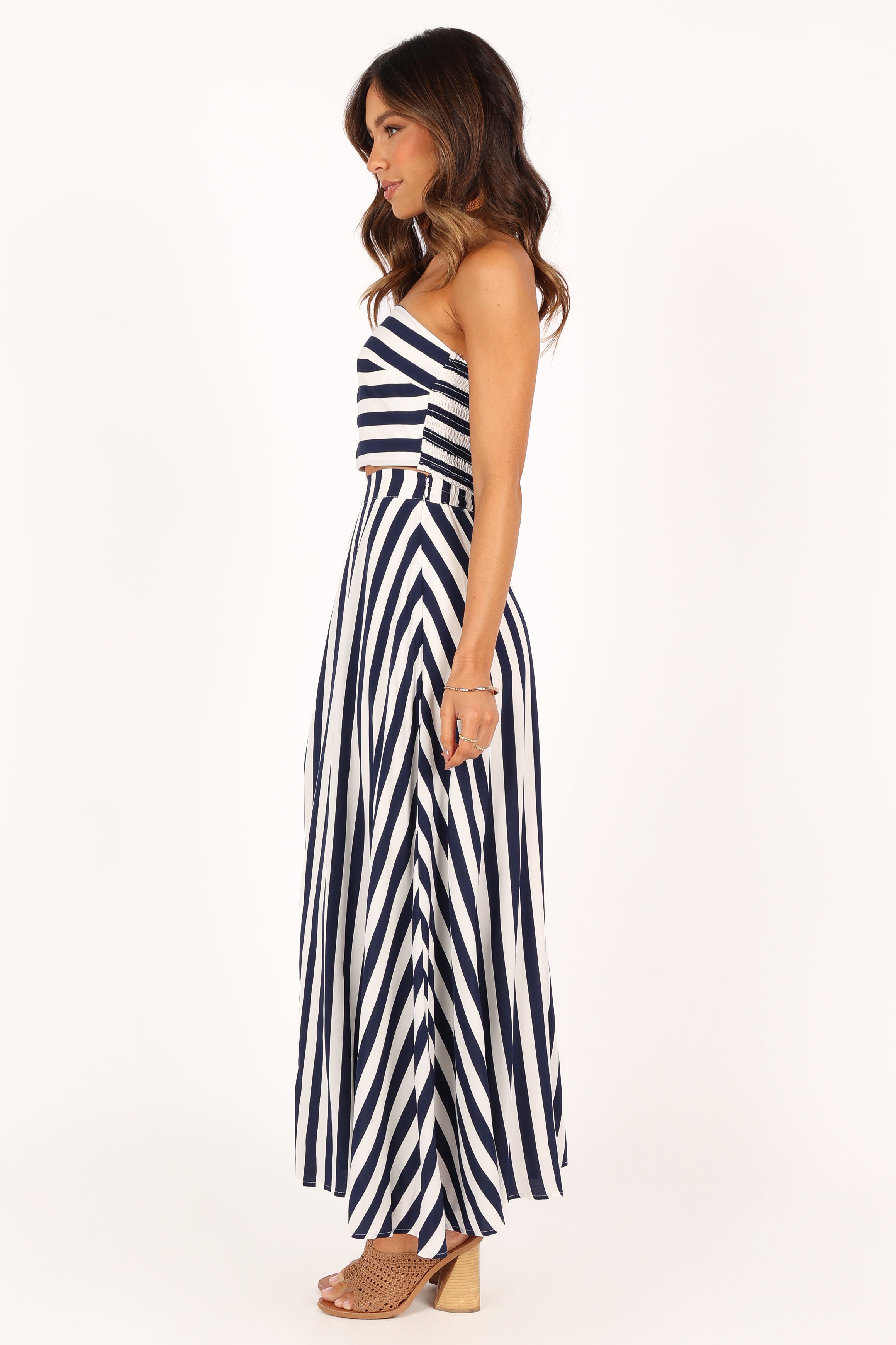 Elijah Set - Navy White-Aur Fashion