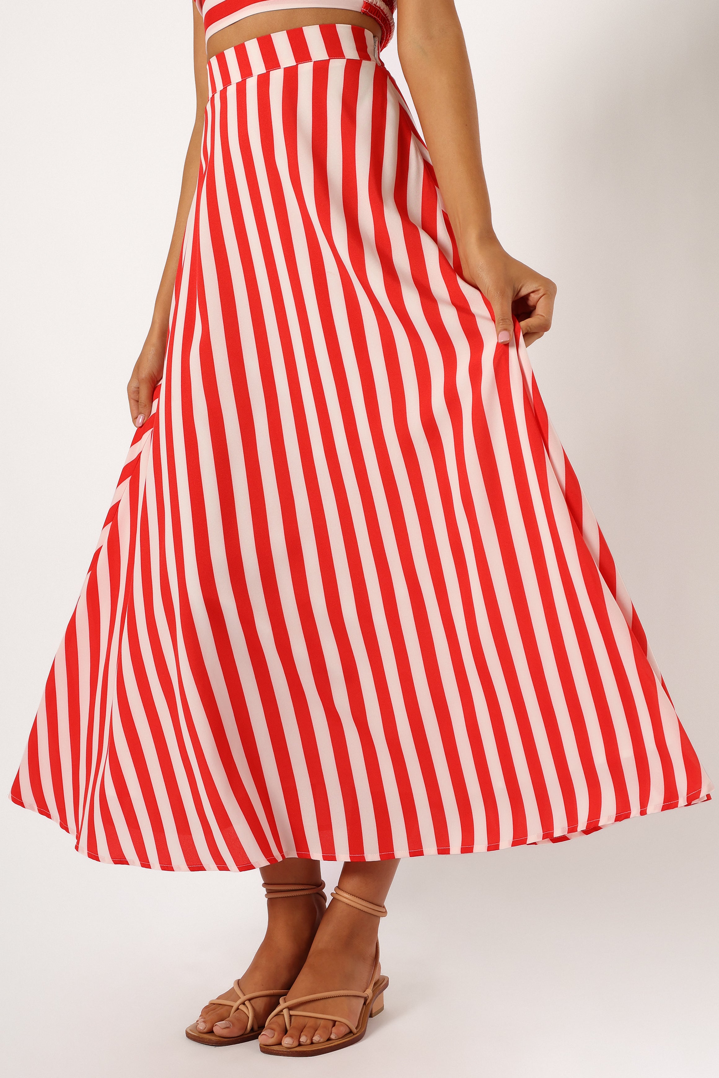 Elijah Set - Red White-Aur Fashion