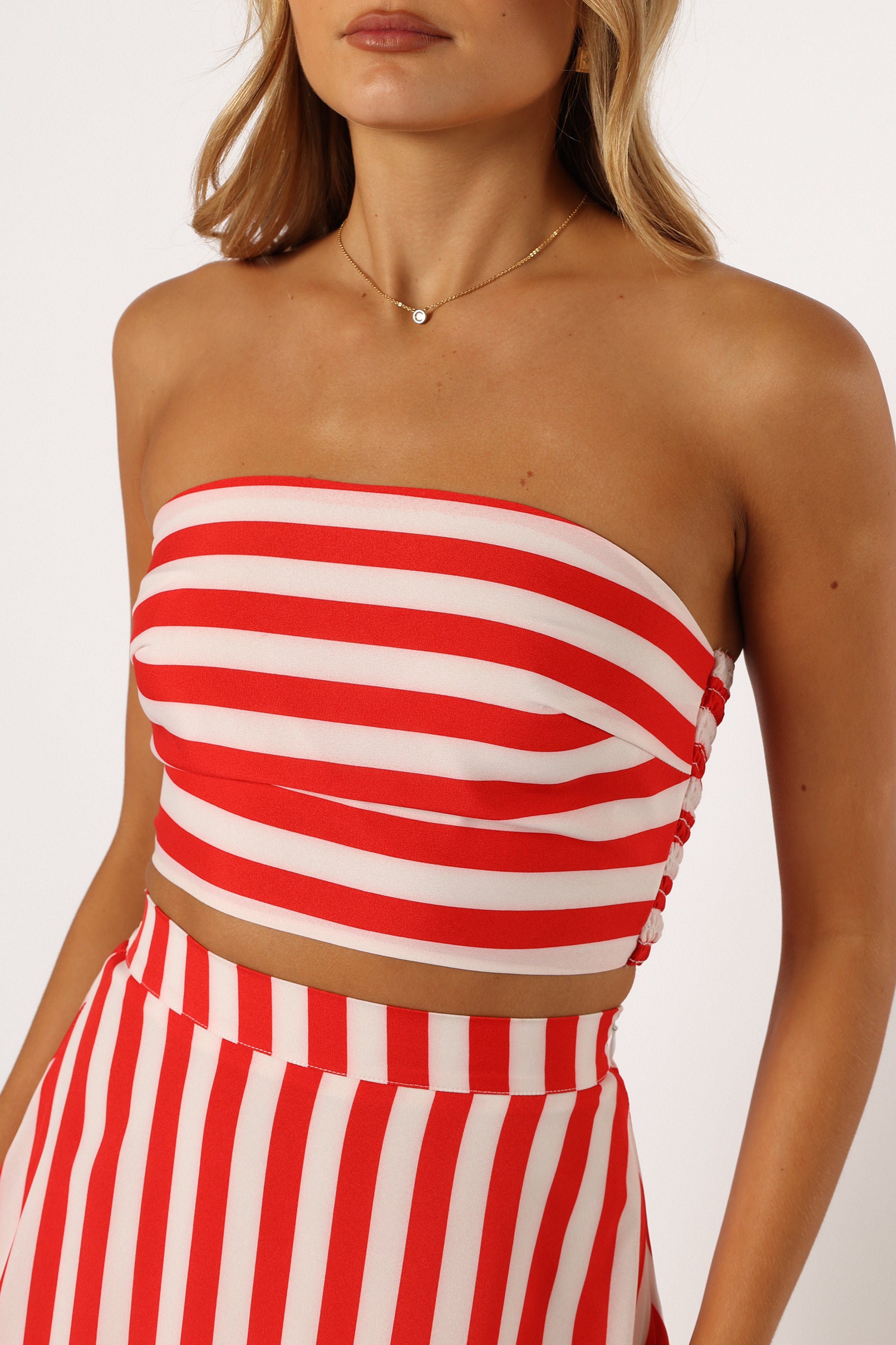 Elijah Set - Red White-Aur Fashion