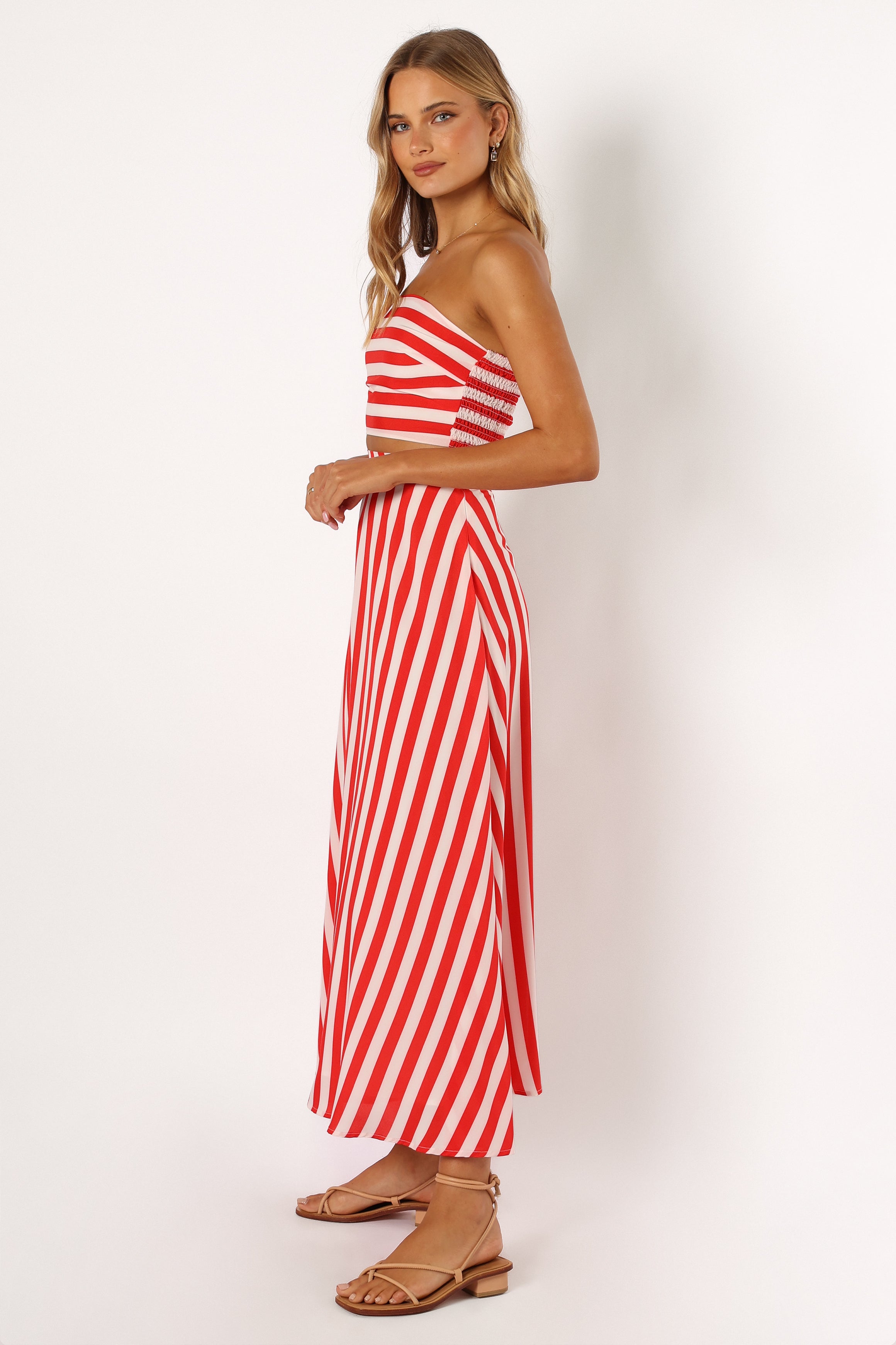 Elijah Set - Red White-Aur Fashion