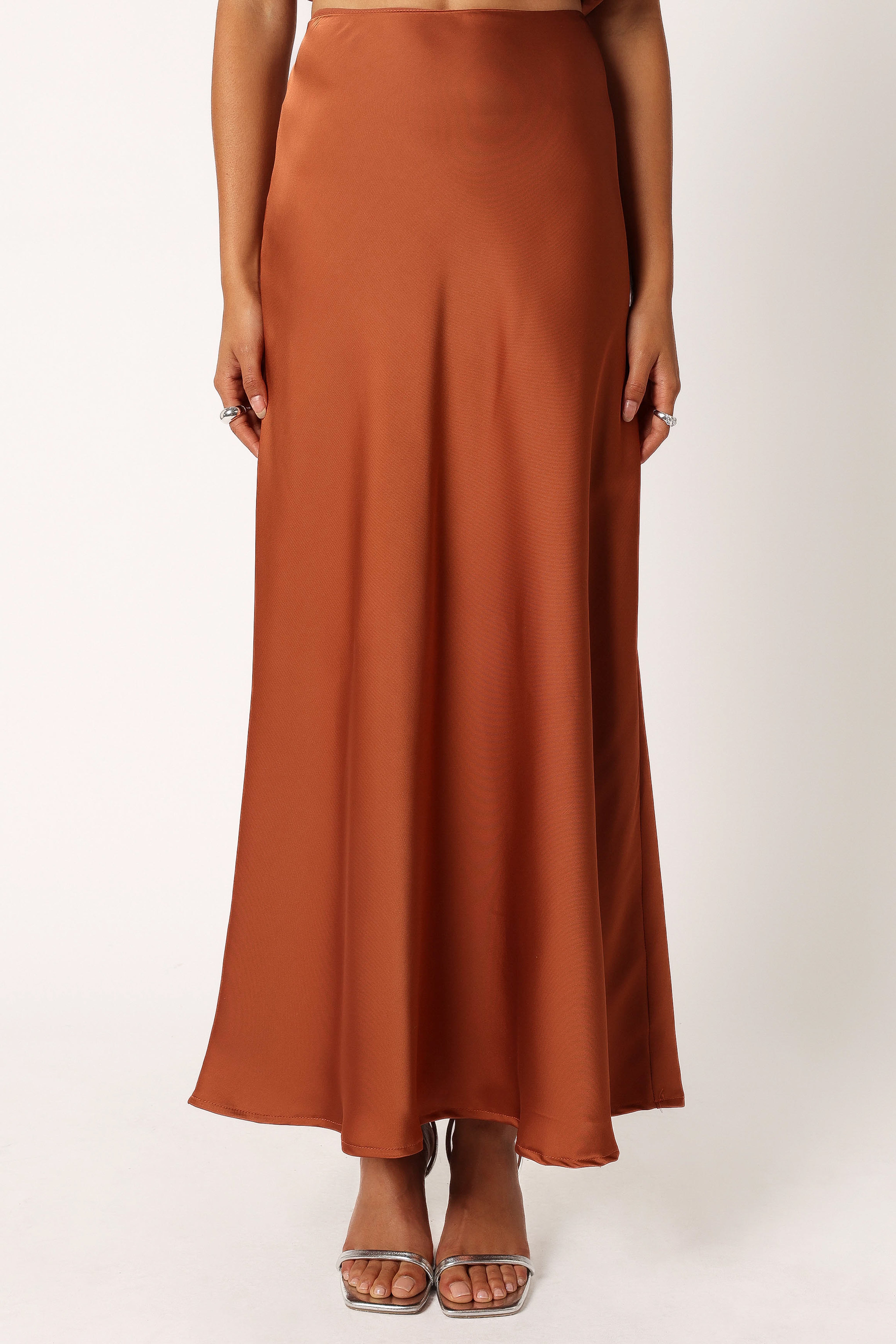 Fiorella Two Piece Set - Rust-Aur Fashion