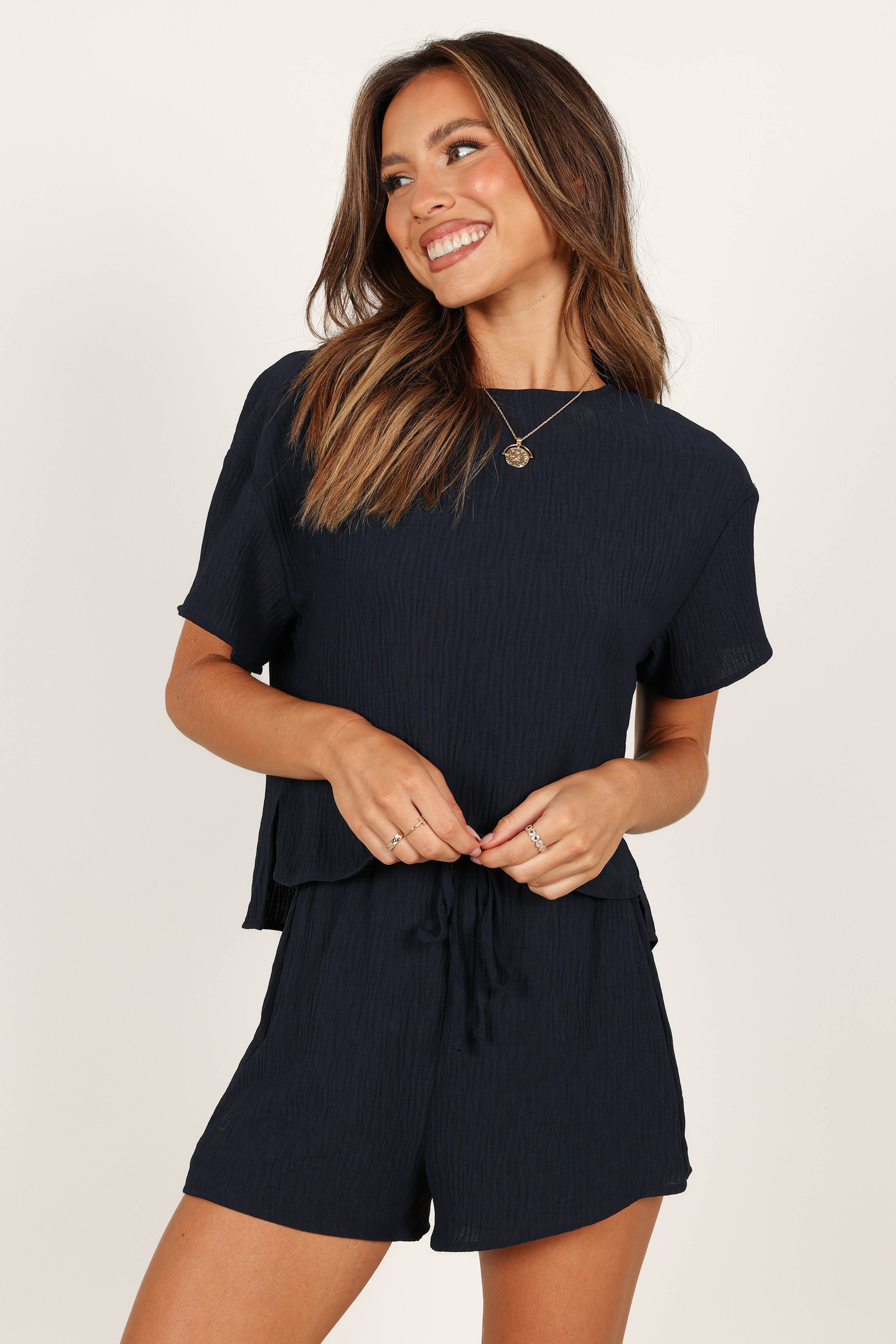 Ittai Set - Navy-Aur Fashion