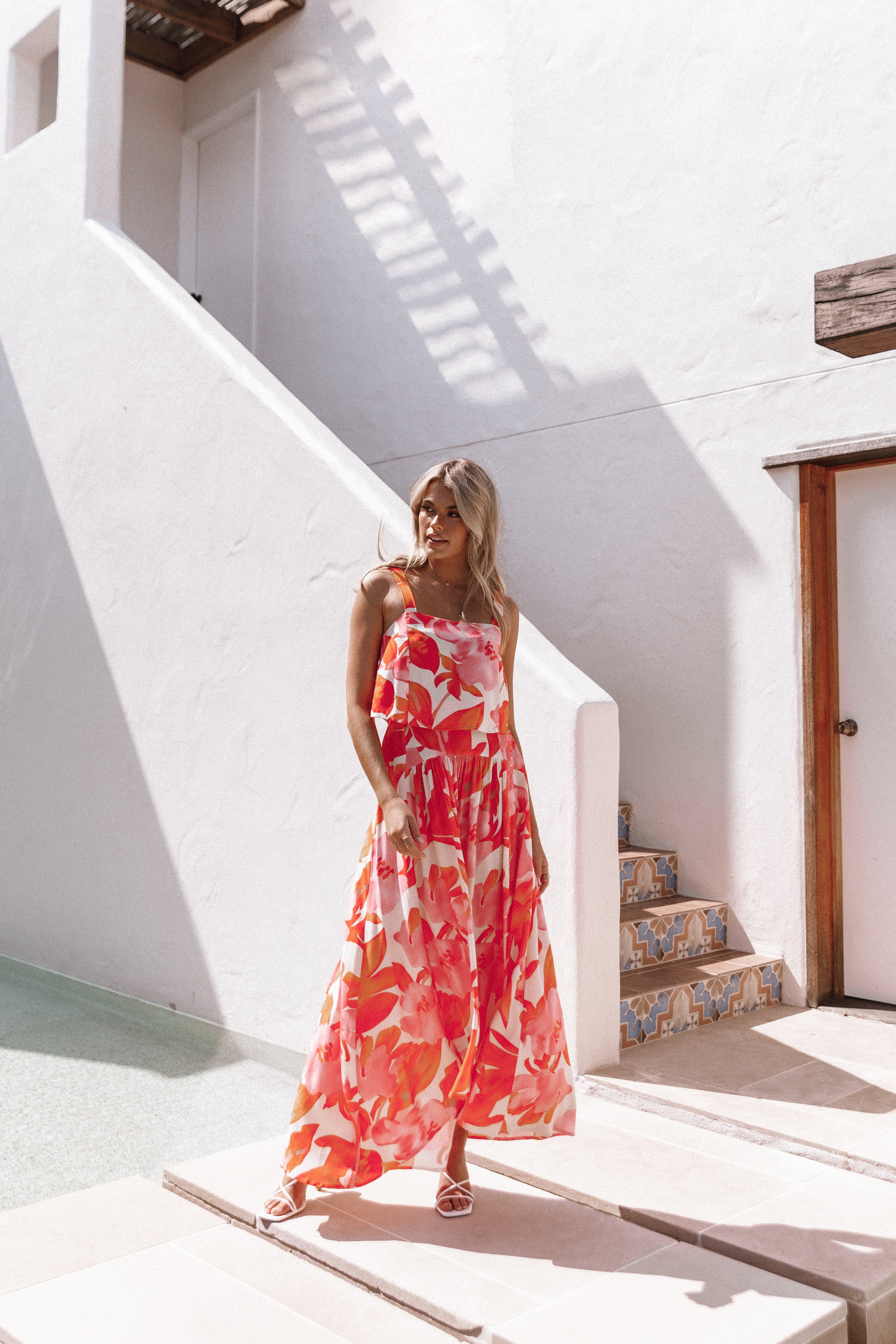 Lulu Set - Pink Floral-Aur Fashion