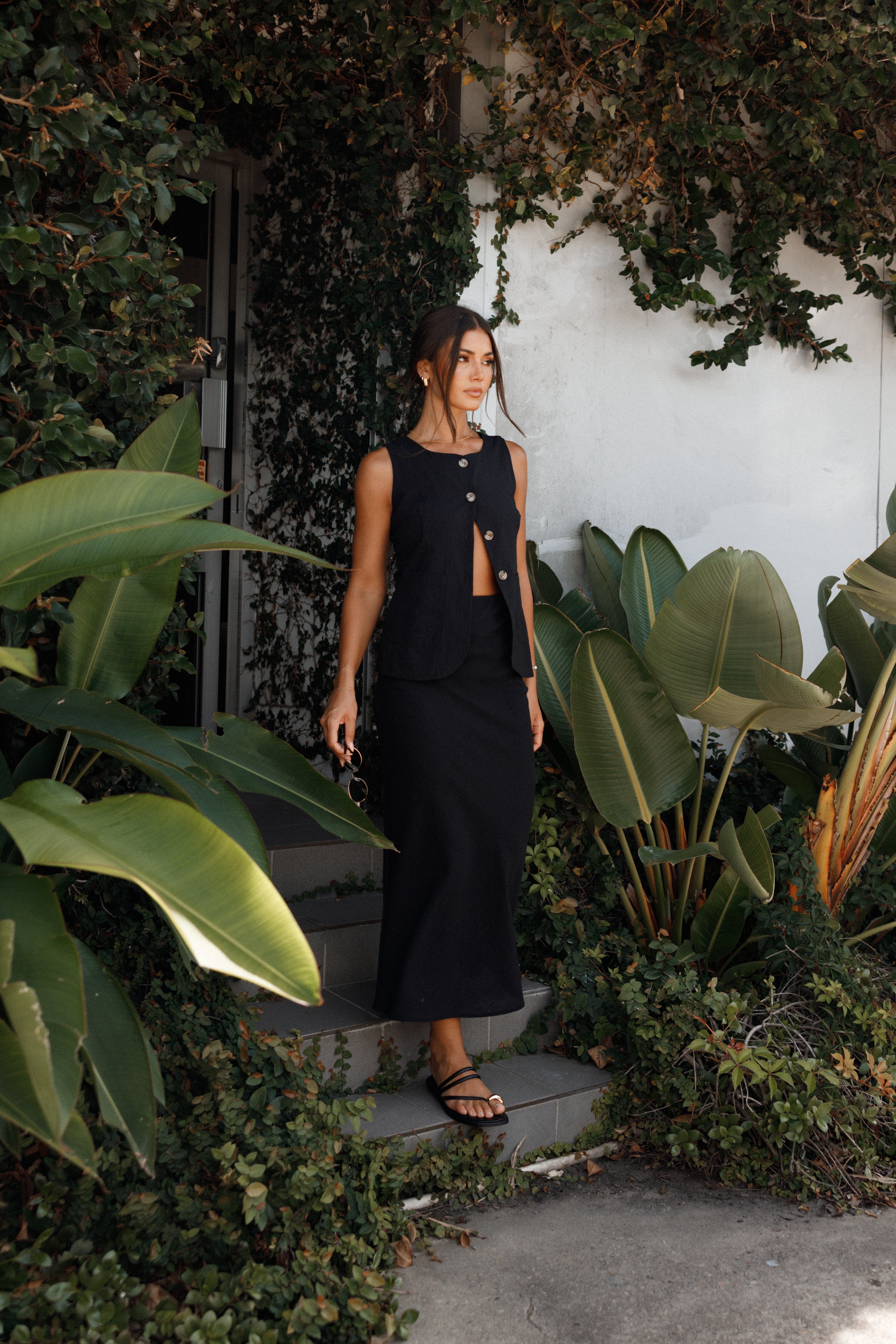 Peter Two Piece Set - Black-Aur Fashion