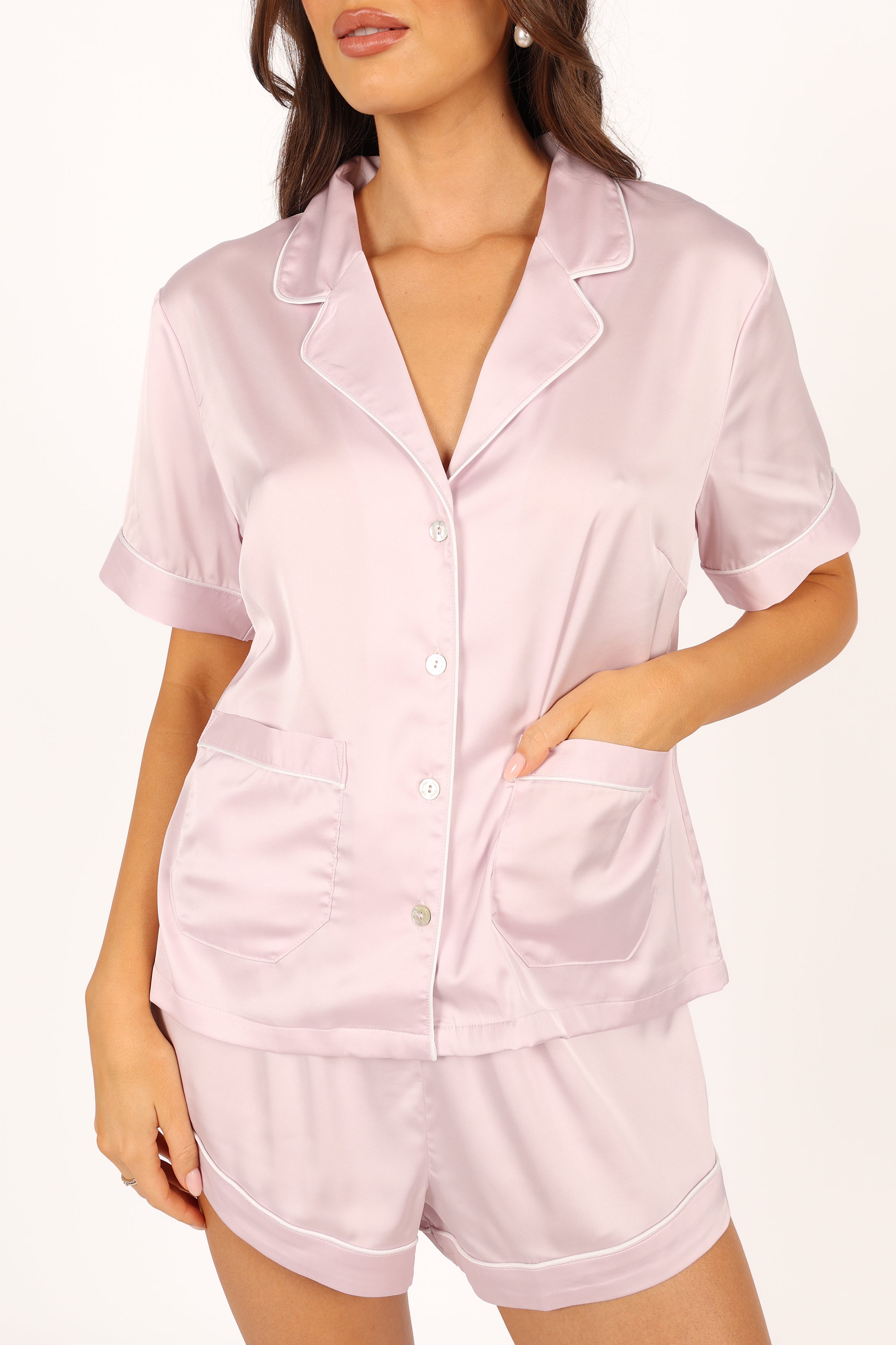 Samara Piping Set - Lilac-Aur Fashion