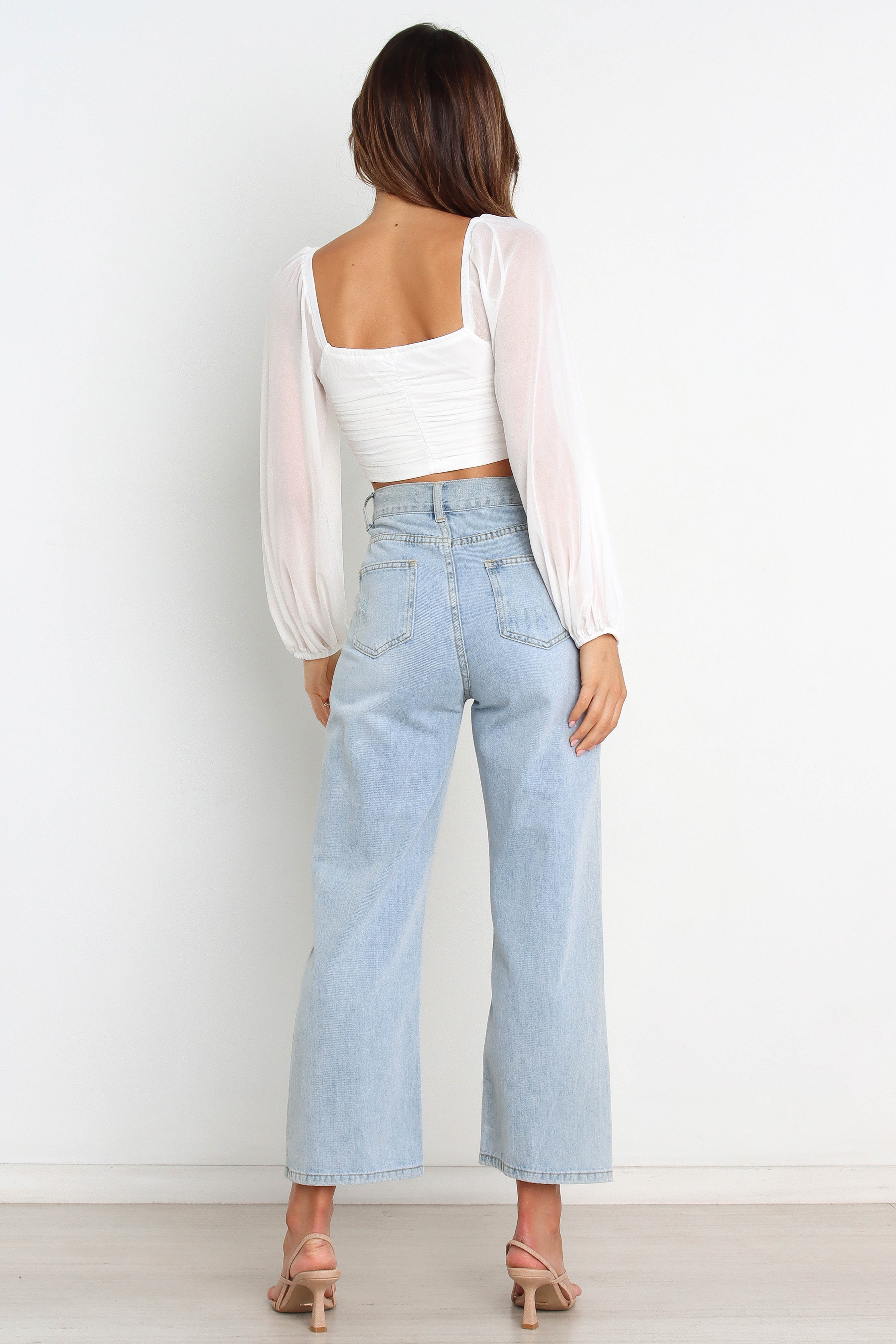 Adele Top - White-Aur Fashion