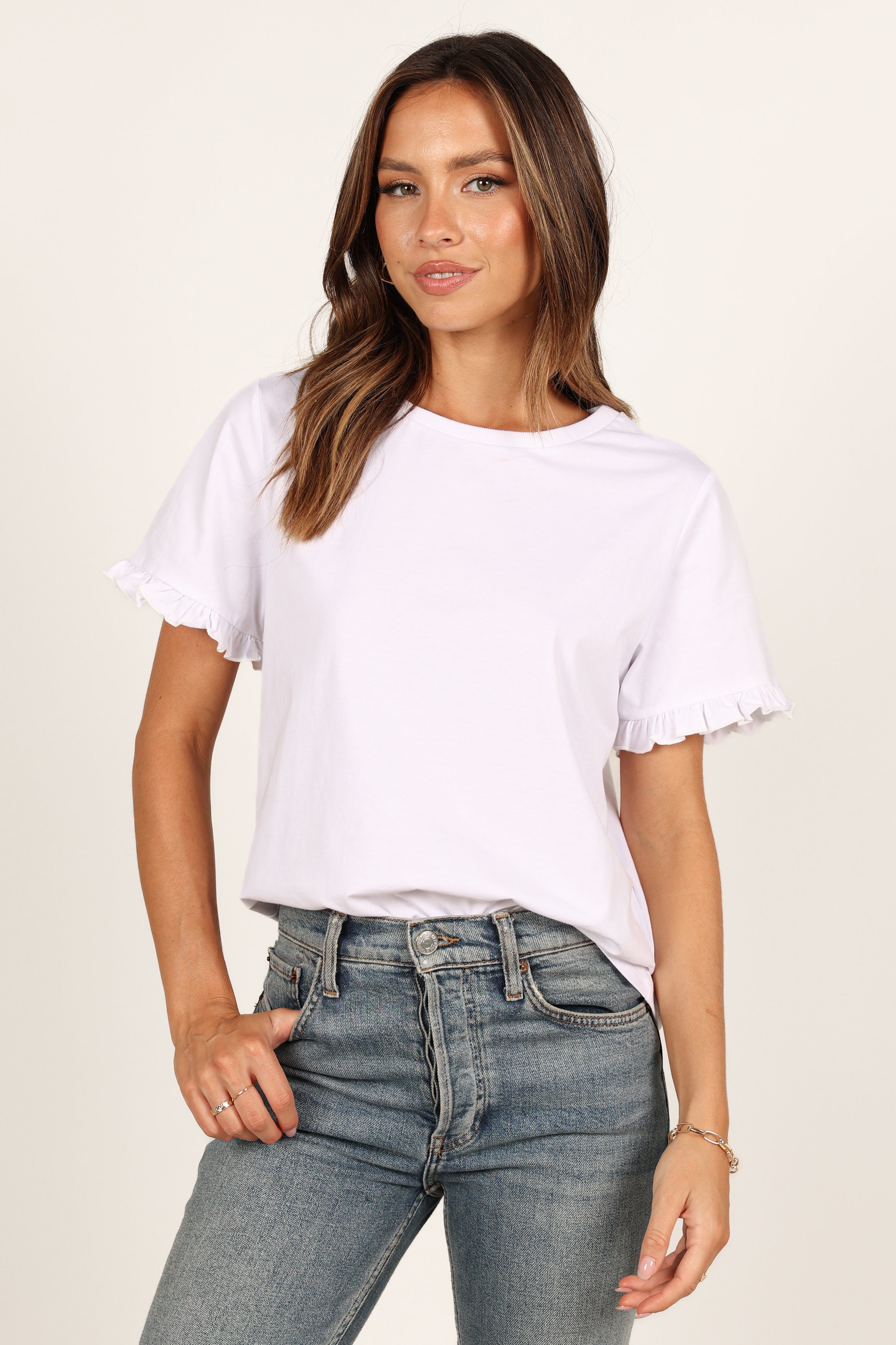 Milo Top - White-Aur Fashion