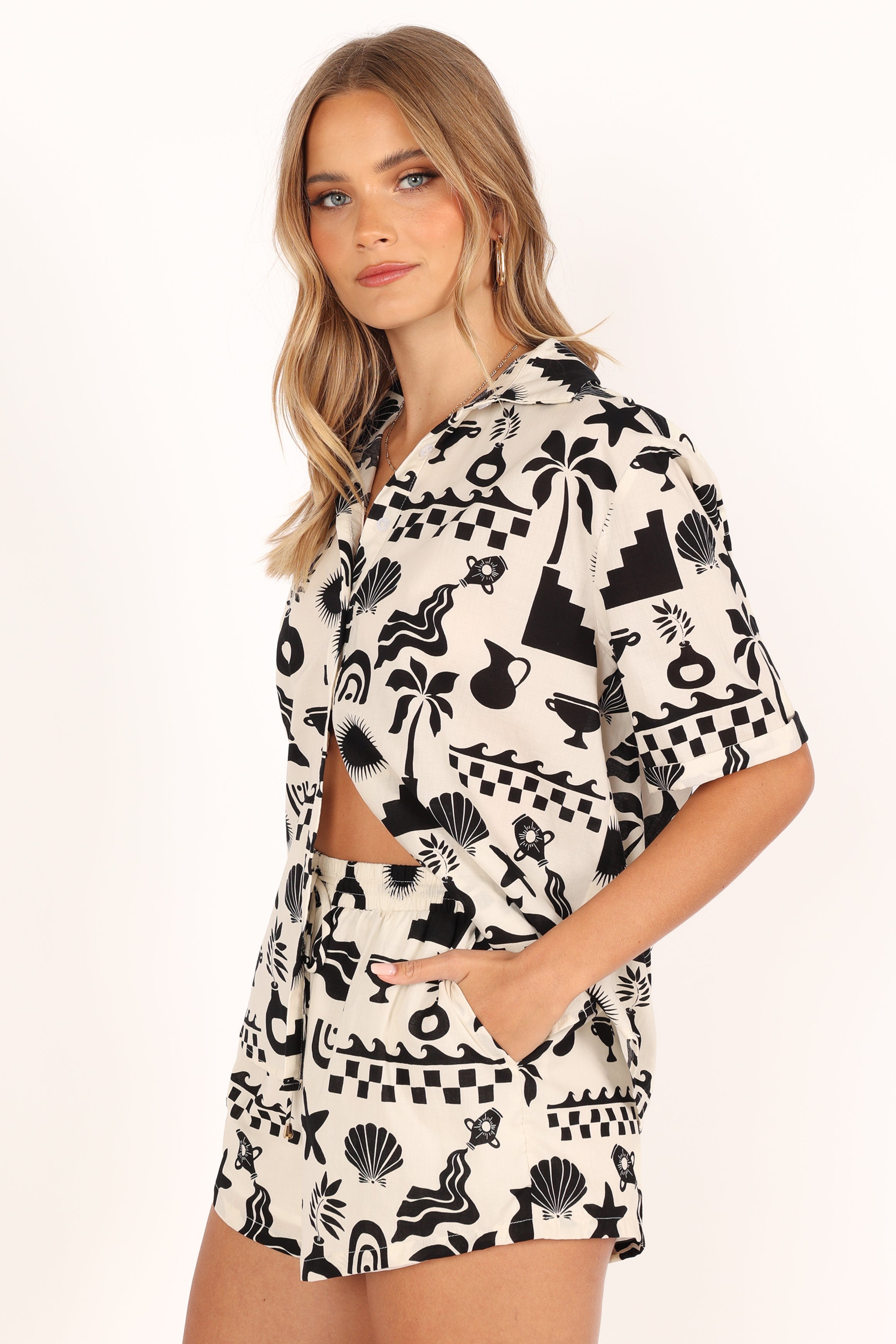 Nammos Shirt - Sand-Aur Fashion