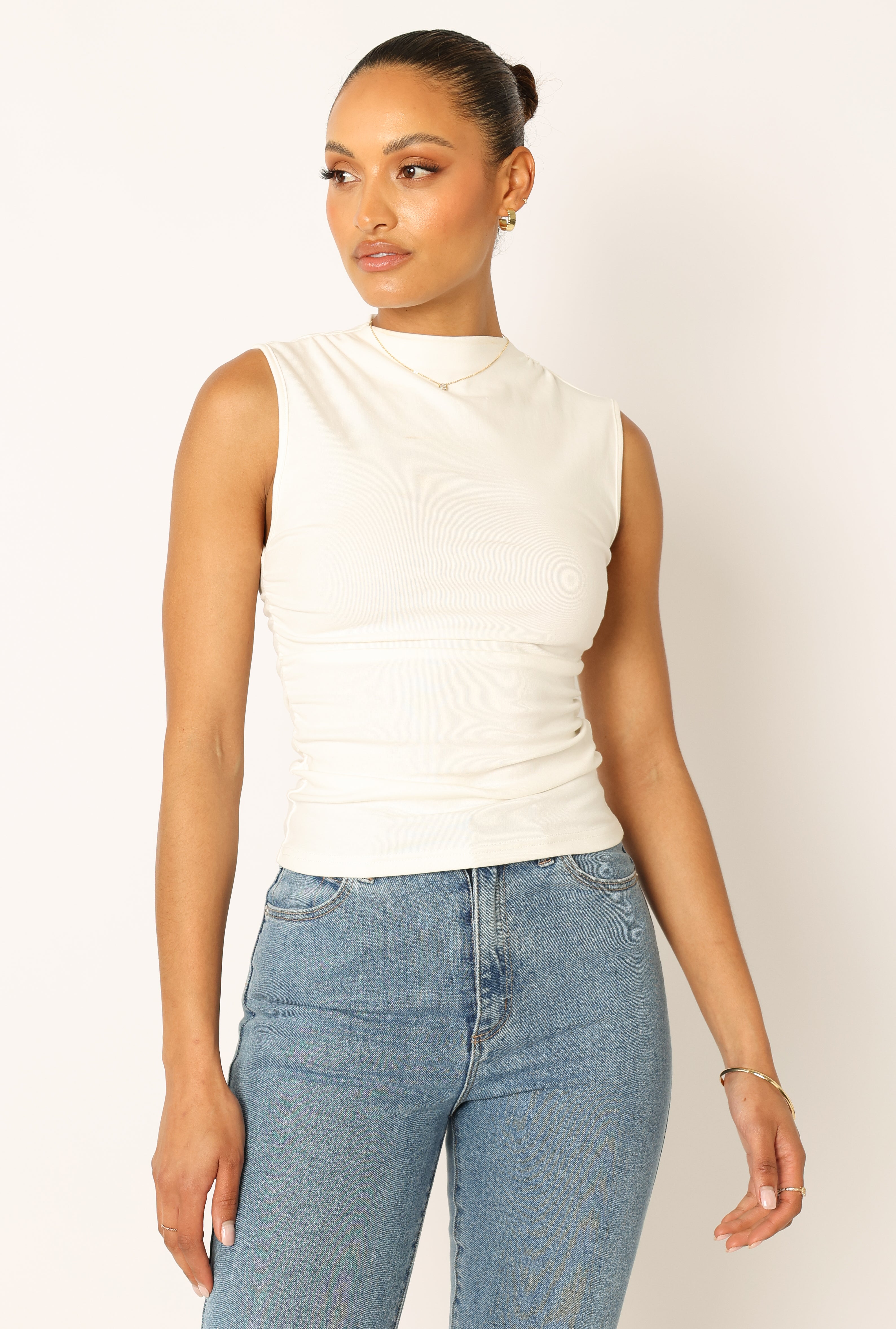 Nissa Top - Off White-Aur Fashion