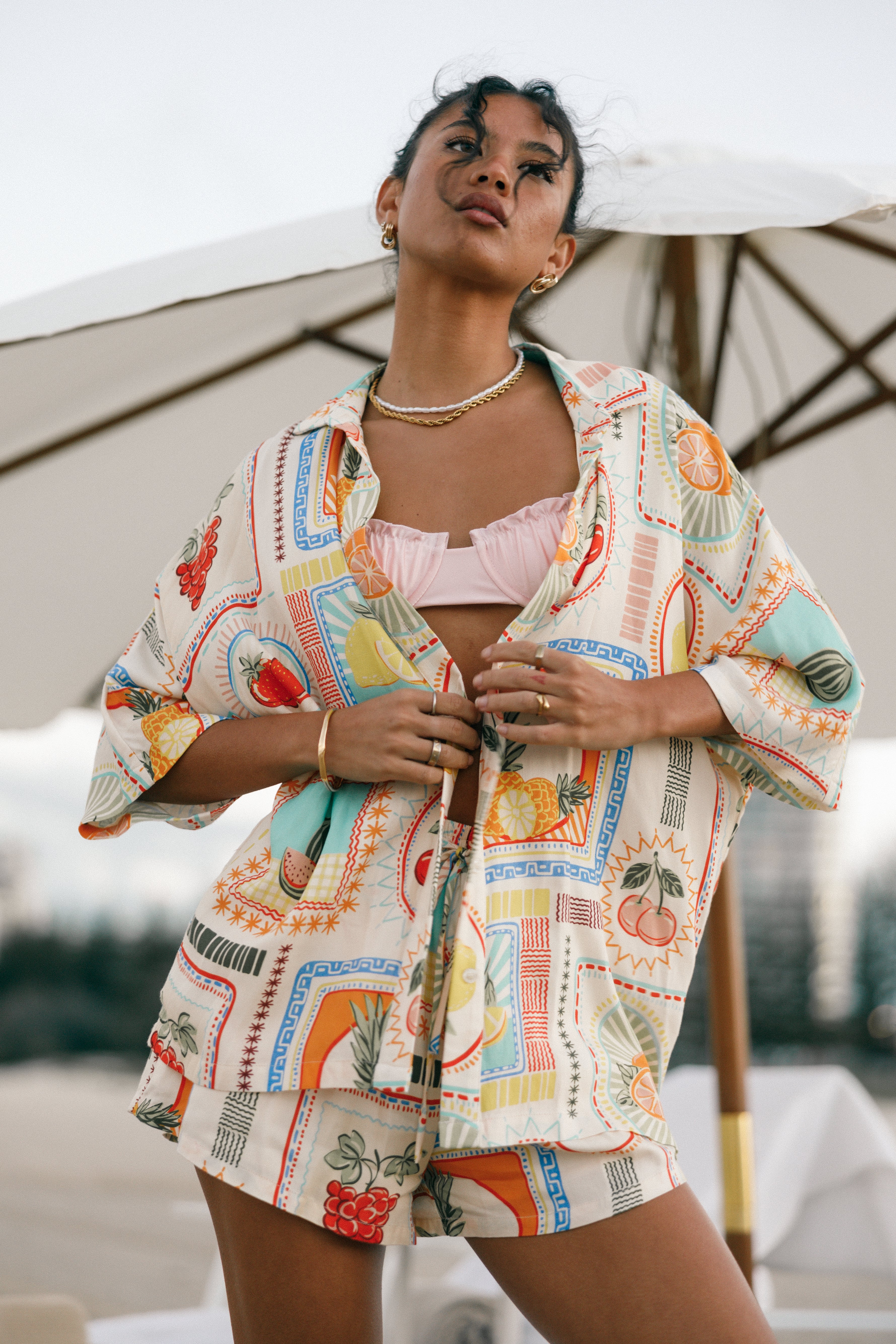 Olena Shirt - Agata Print-Aur Fashion