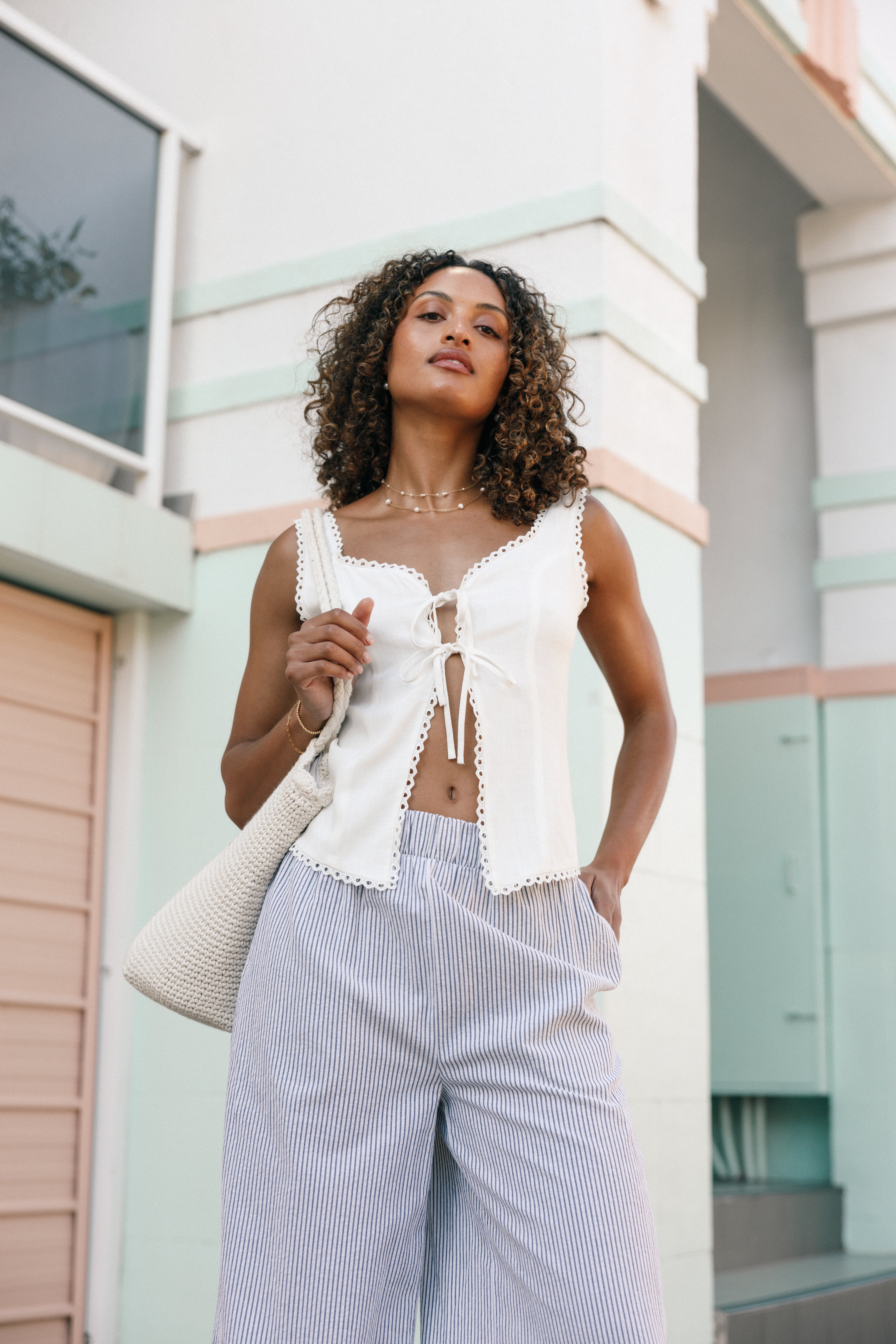 Renn Top - White-Aur Fashion