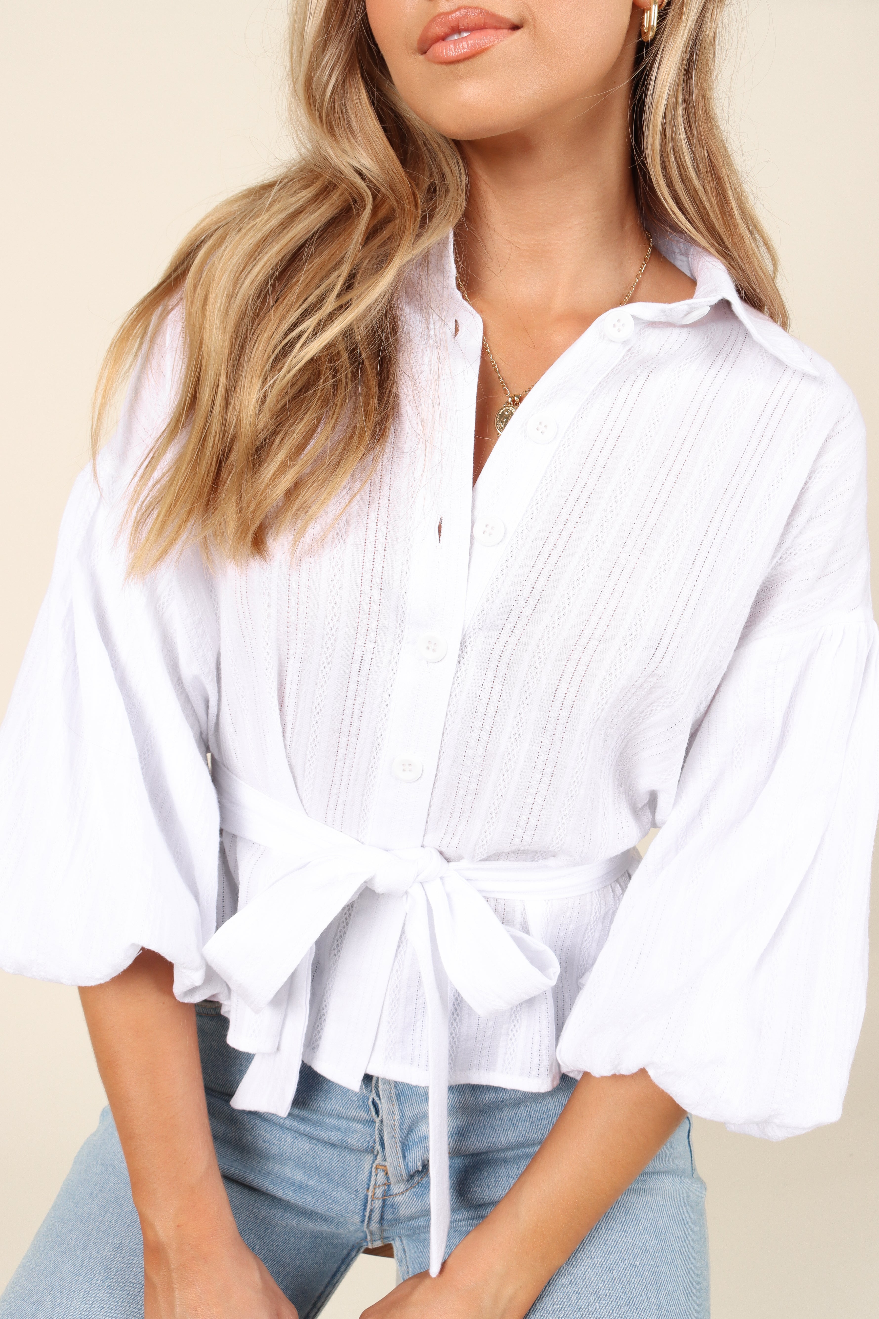 Sofia Top - White-Aur Fashion