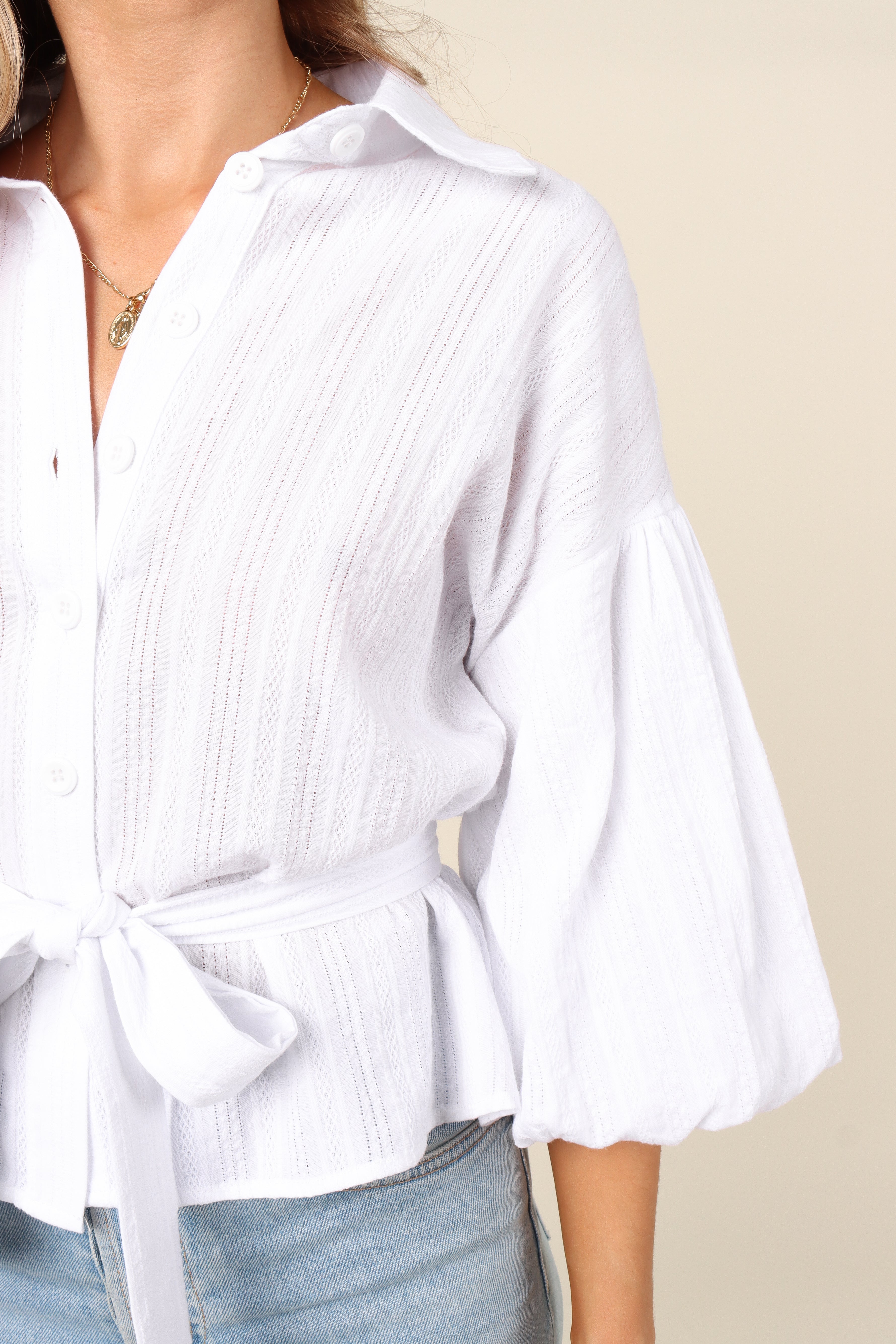 Sofia Top - White-Aur Fashion