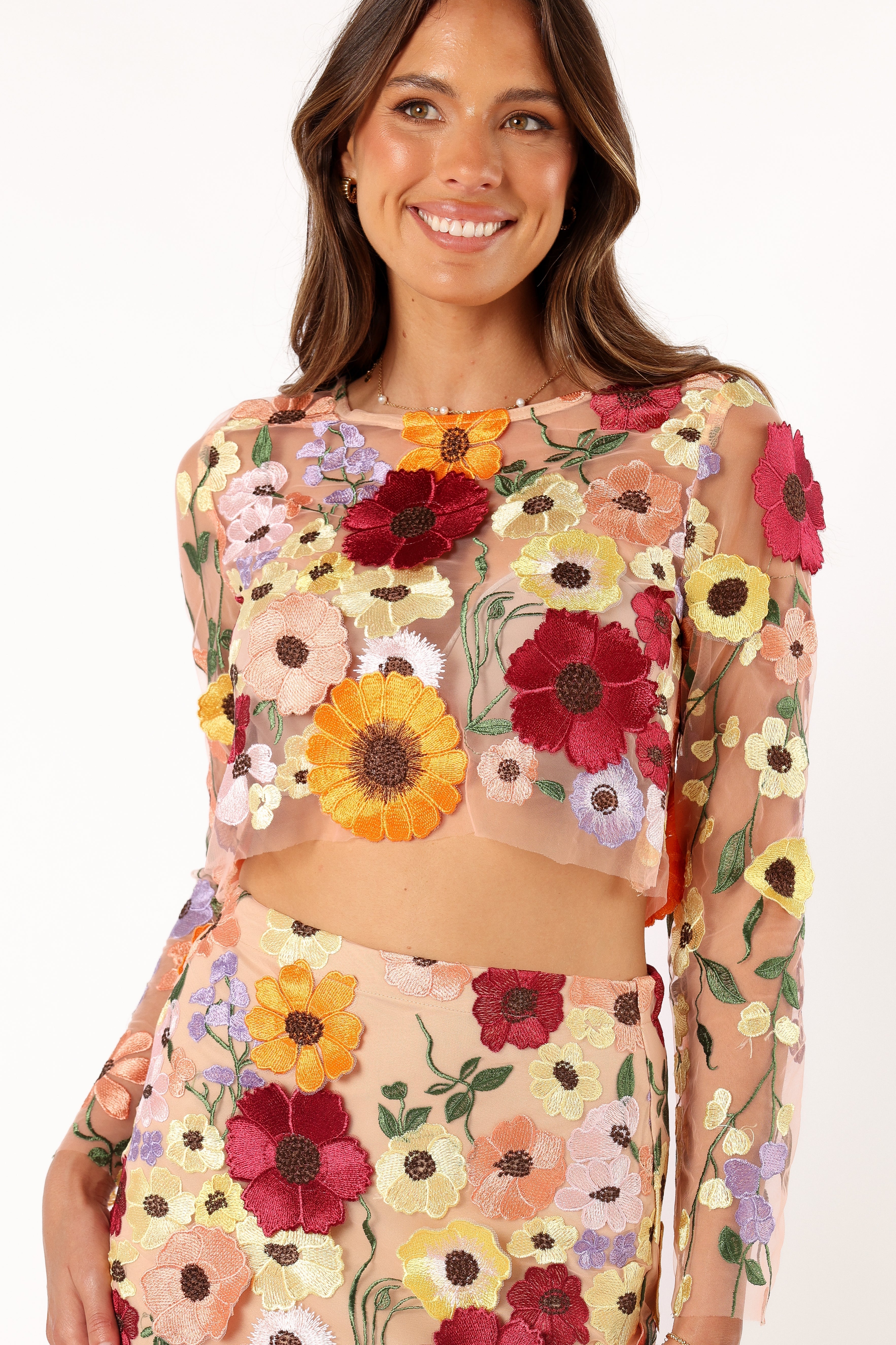 Wrenn Top - Pink Bloom-Aur Fashion
