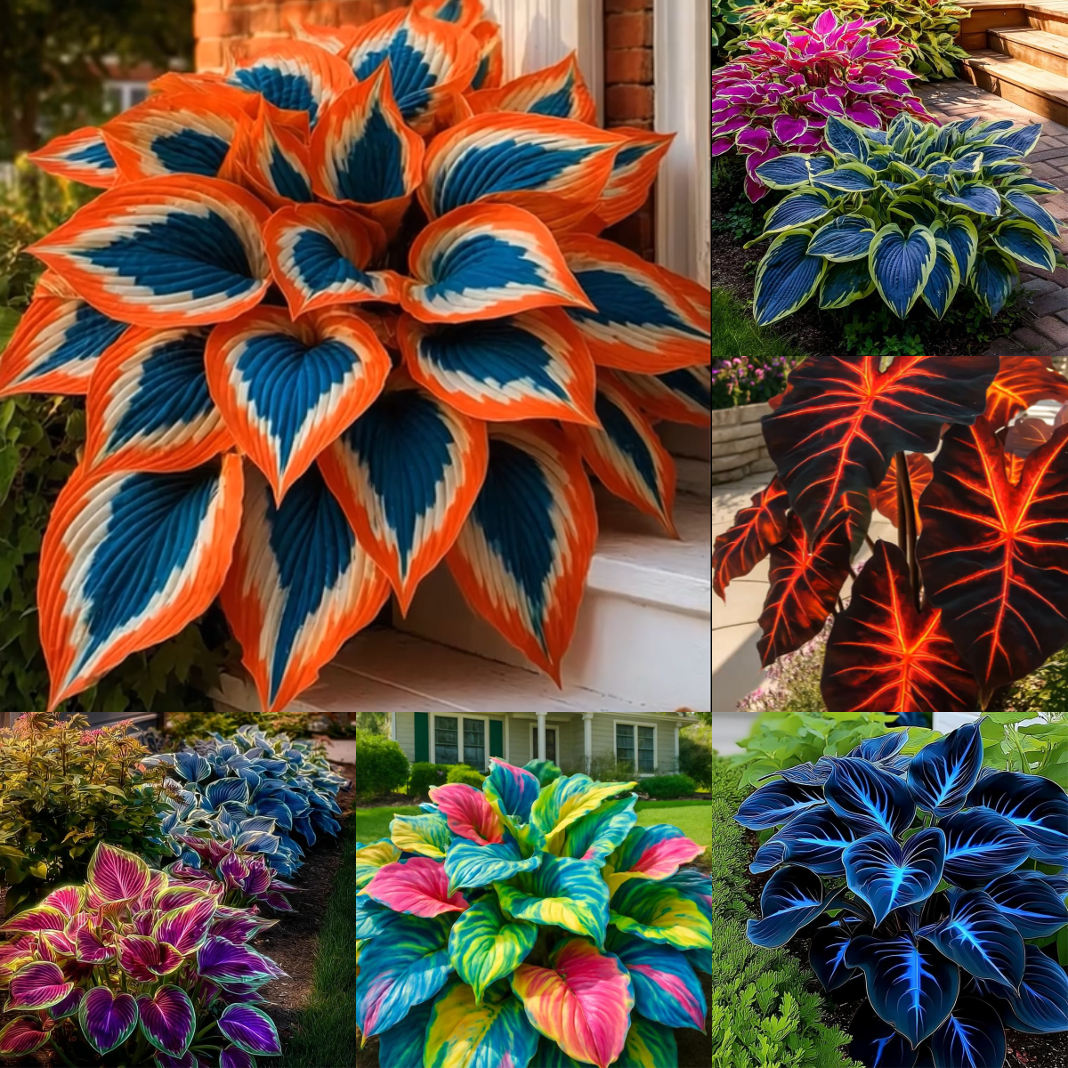 🌿 Rainbow Rare Hosta Flower Seeds🎁2025 Special Offer