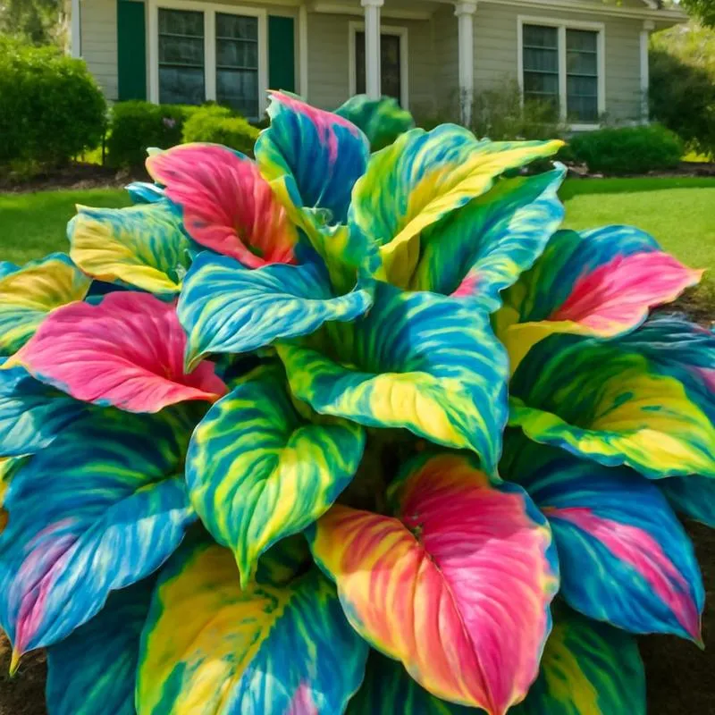 💥2025 Hot Sale 🌌Midnight Blue Heart Hosta Seeds Perennial Shade Plant for Garden