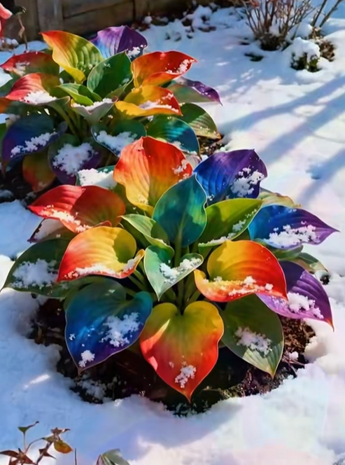 🌈Rainbow Rare Hosta Flower Seeds