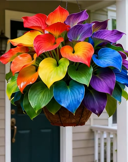 🌈Rainbow Rare Hosta Flower Seeds
