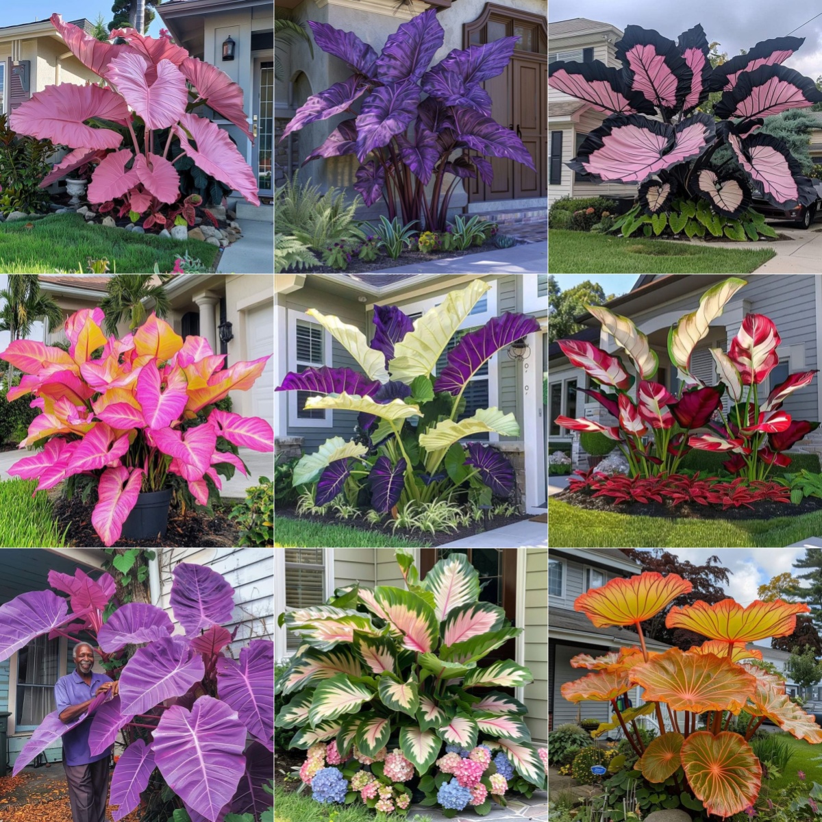 🌟 Discover the Magic of Giant Caladium Seeds!