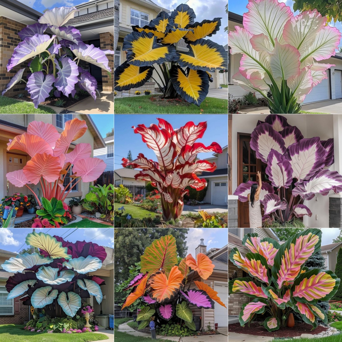 🌟 Discover the Magic of Giant Caladium Seeds!