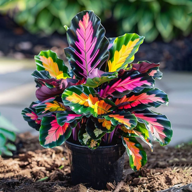 Calathea Plant In Garden