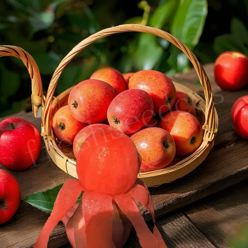 🍑Red-Flesh Loquat Seeds – Grow Delicious and Nutritious Fruits at Home! 🌿