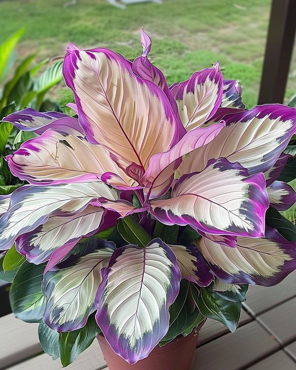 Caladium Seeds🌟Purple Edge