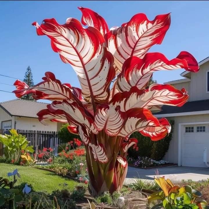 🌟 Discover the Magic of Giant Caladium Seeds!