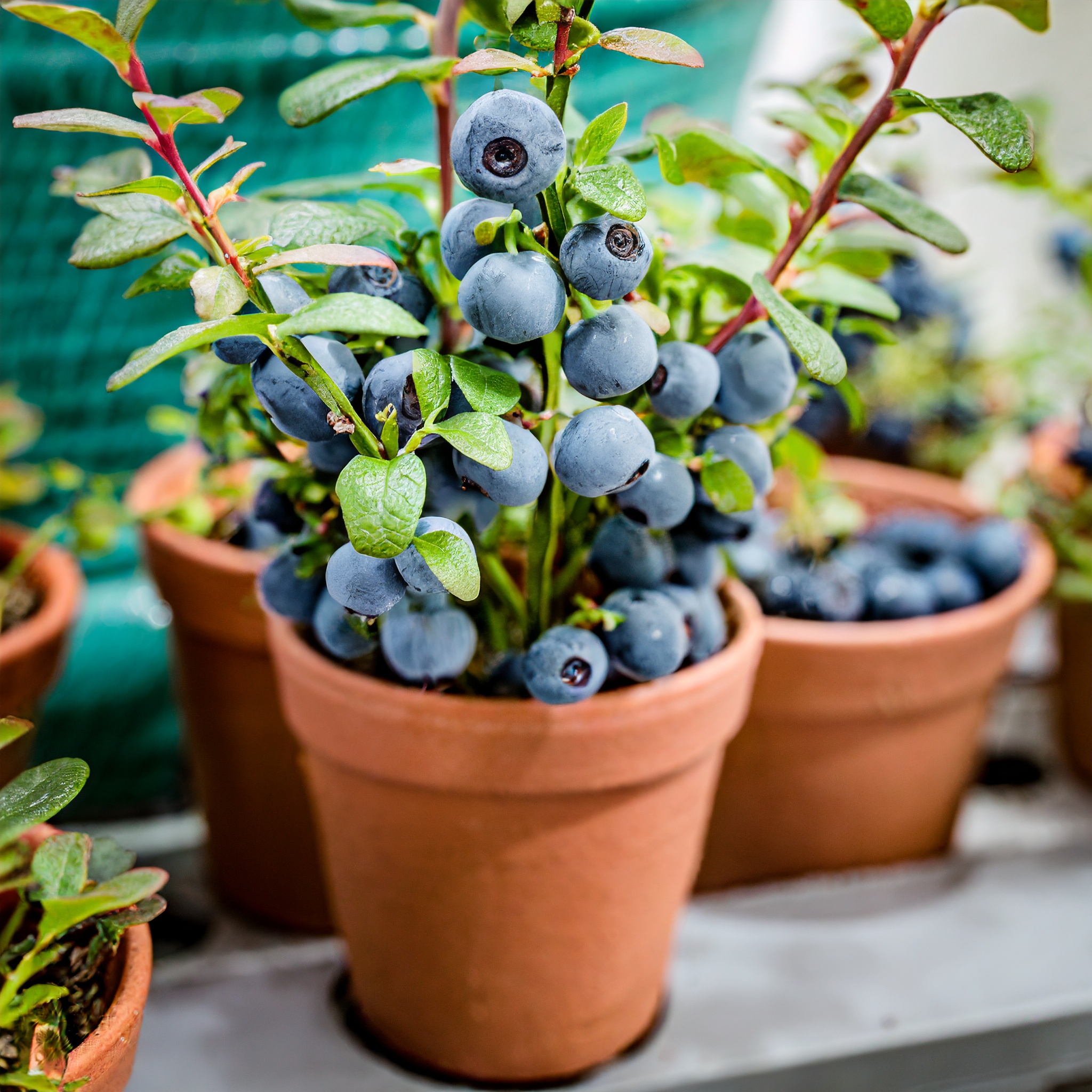 Giant Potted Blueberry Fruit Seeds - King of Berries (Four Seasons Plants)