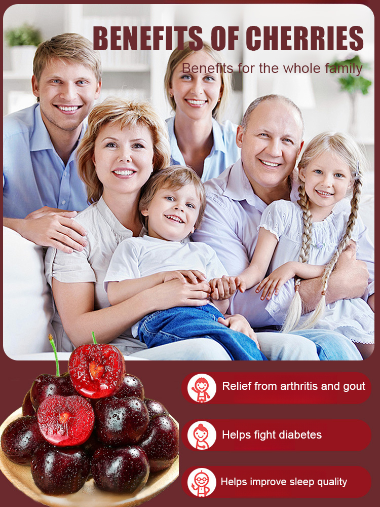 😋Fully Imported Chilean Chelsea Seeds, The fruits are large, plump and juicy, and easy to manage🍒