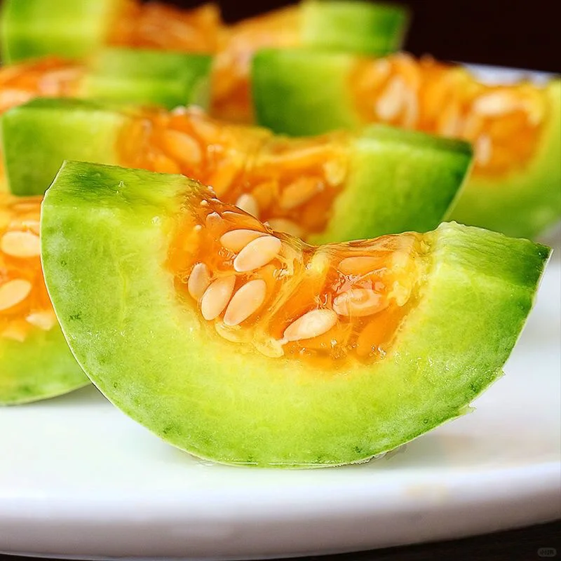 🔥Super sweet melon😋Honey Rock Melon Seeds Muskmelon Seeds