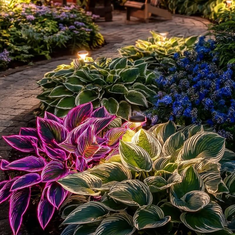 🌿 Rainbow Rare Hosta Flower Seeds🎁2025 Special Offer