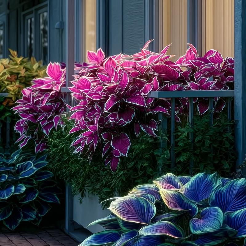 🌿 Rainbow Rare Hosta Flower Seeds🎁2025 Special Offer