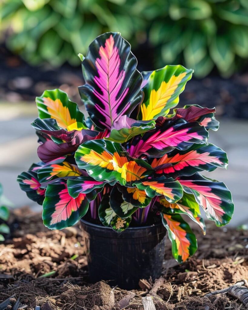 Calathea Plant In Garden